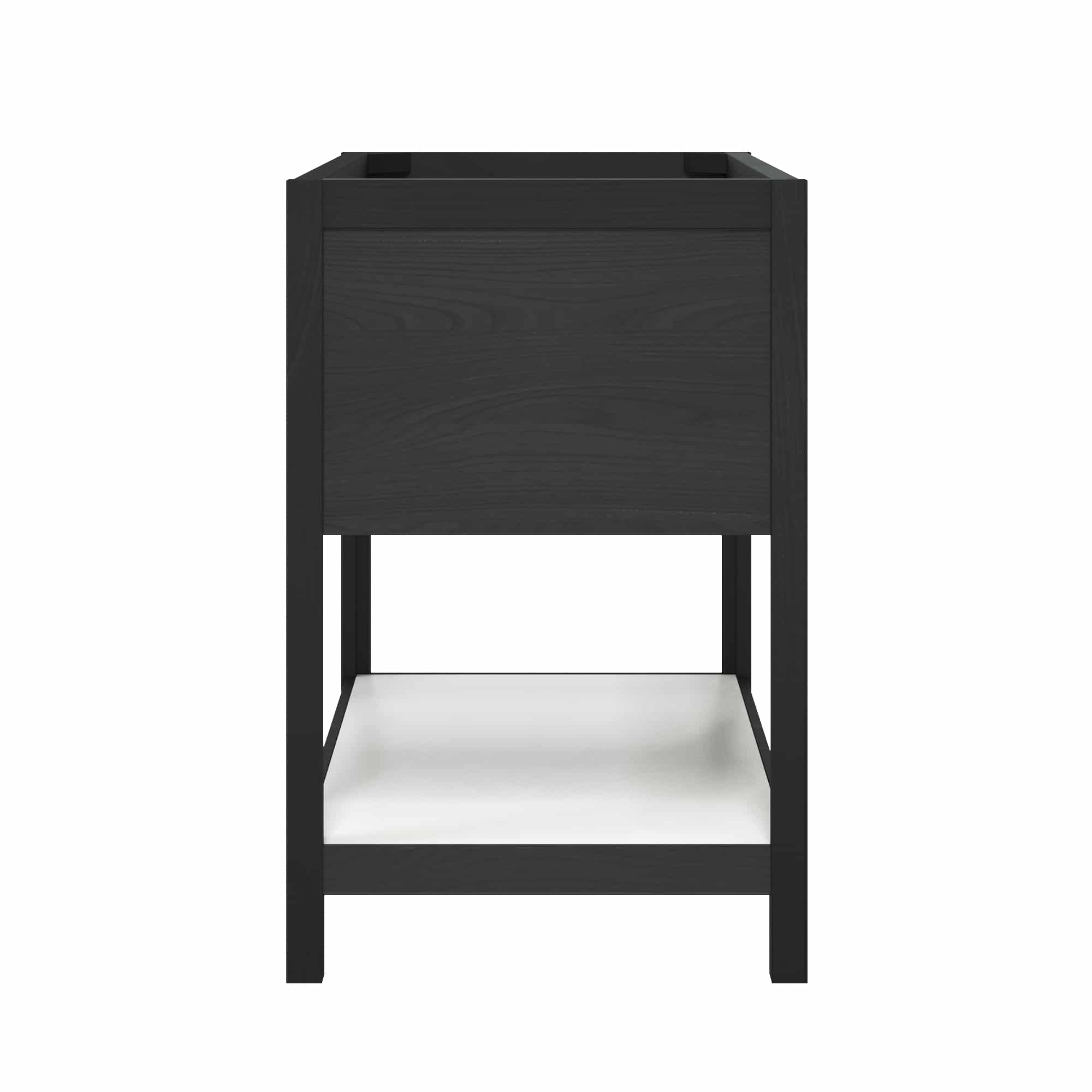 Native Trails 36" Solace Freestanding Vanity Base, Midnight Oak, Pearl Shelf, VNO368-P Product Image