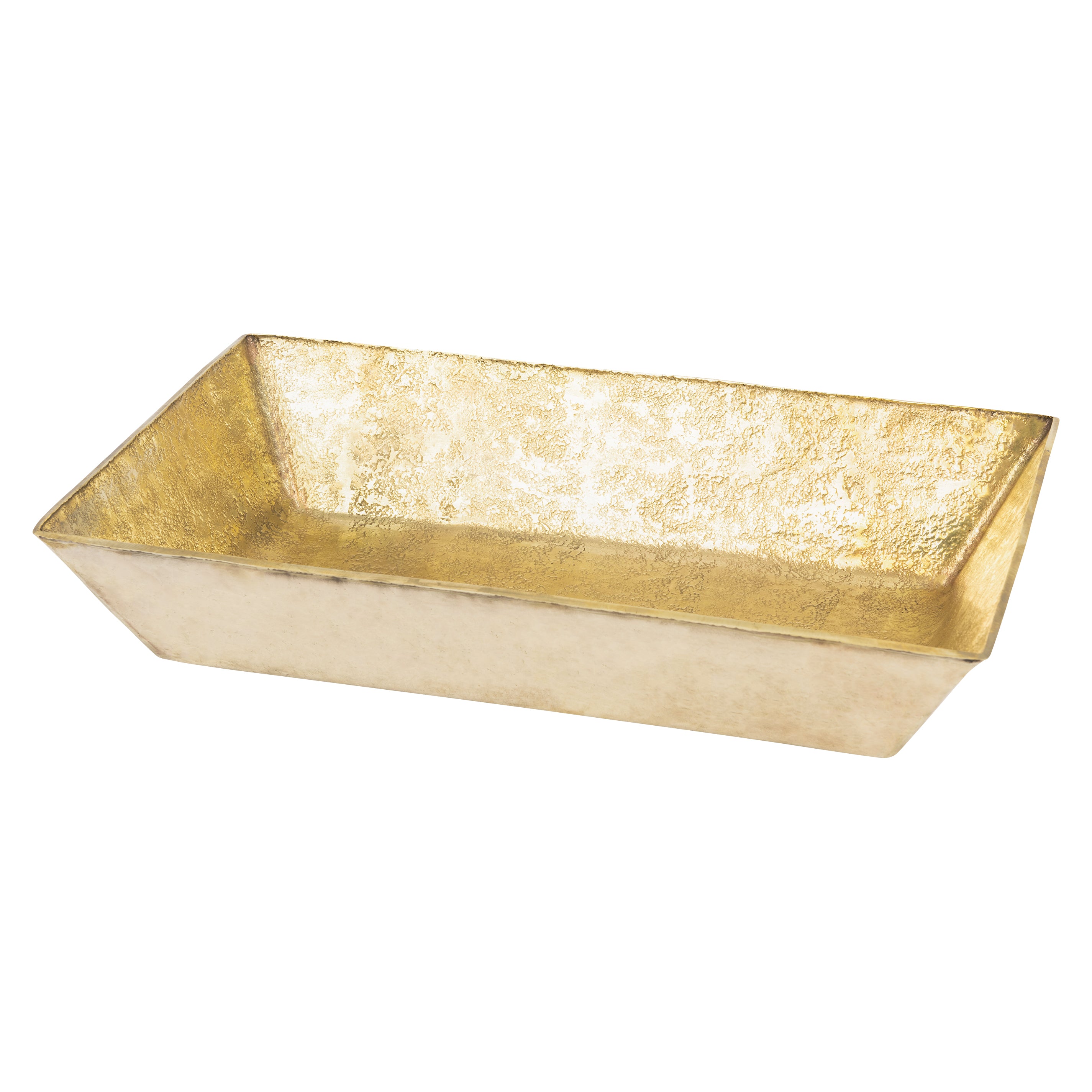 Alternate Image for Premier Copper Products 20" x 12" Rectangle Vessel - Above Counter Terra Firma Brass Bathroom Sink, TFVREC20PB