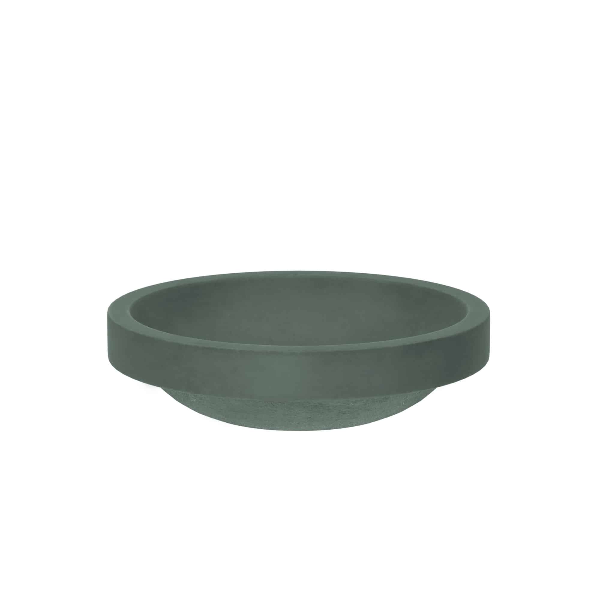Native Trails Tolosa 19" x 16" Oval NativeStone Concrete ADA Bathroom Sink, Forest, NSL1916-F Product Image
