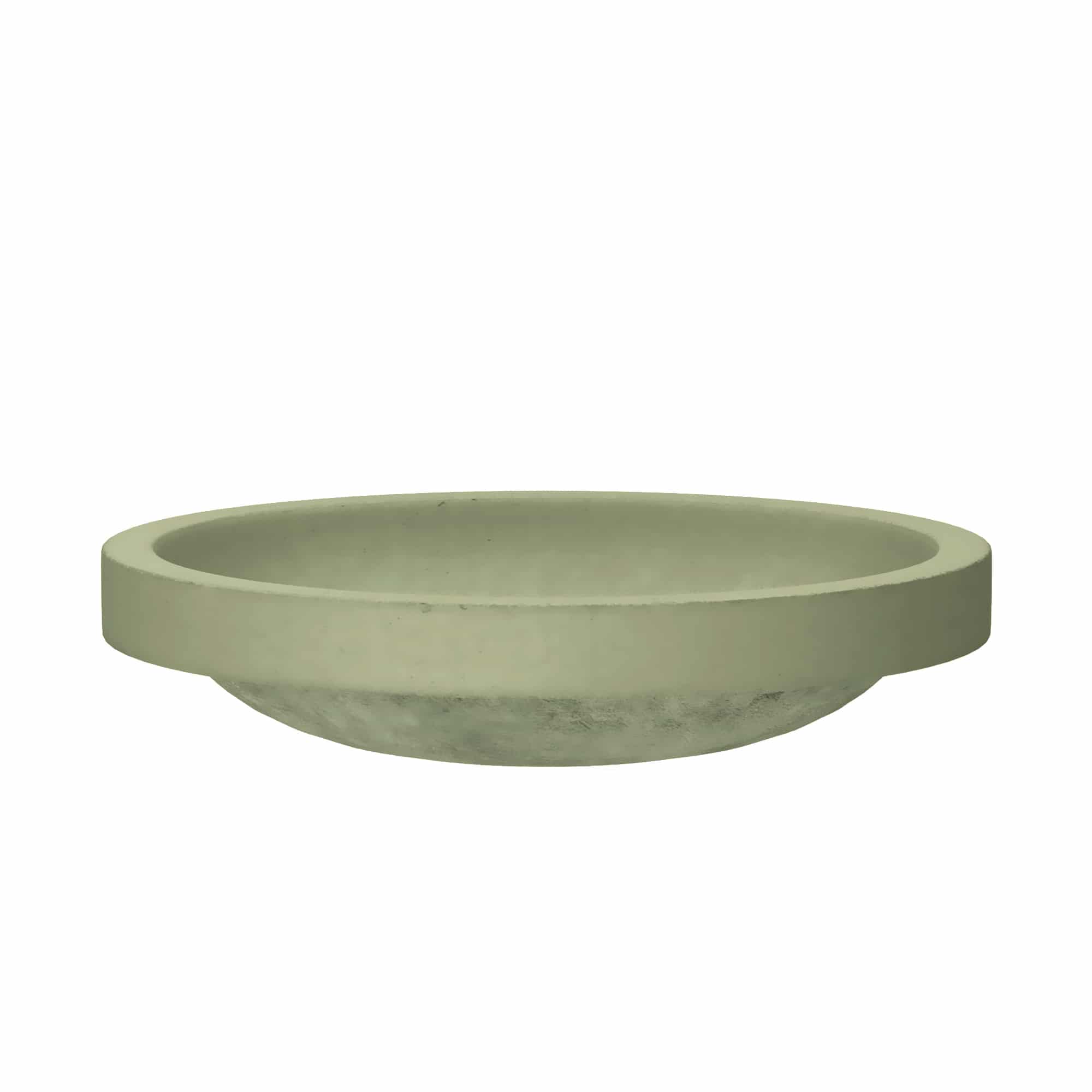 Native Trails Tolosa 19" x 16" Oval NativeStone Concrete ADA Bathroom Sink, Sage, NSL1916-G Product Image
