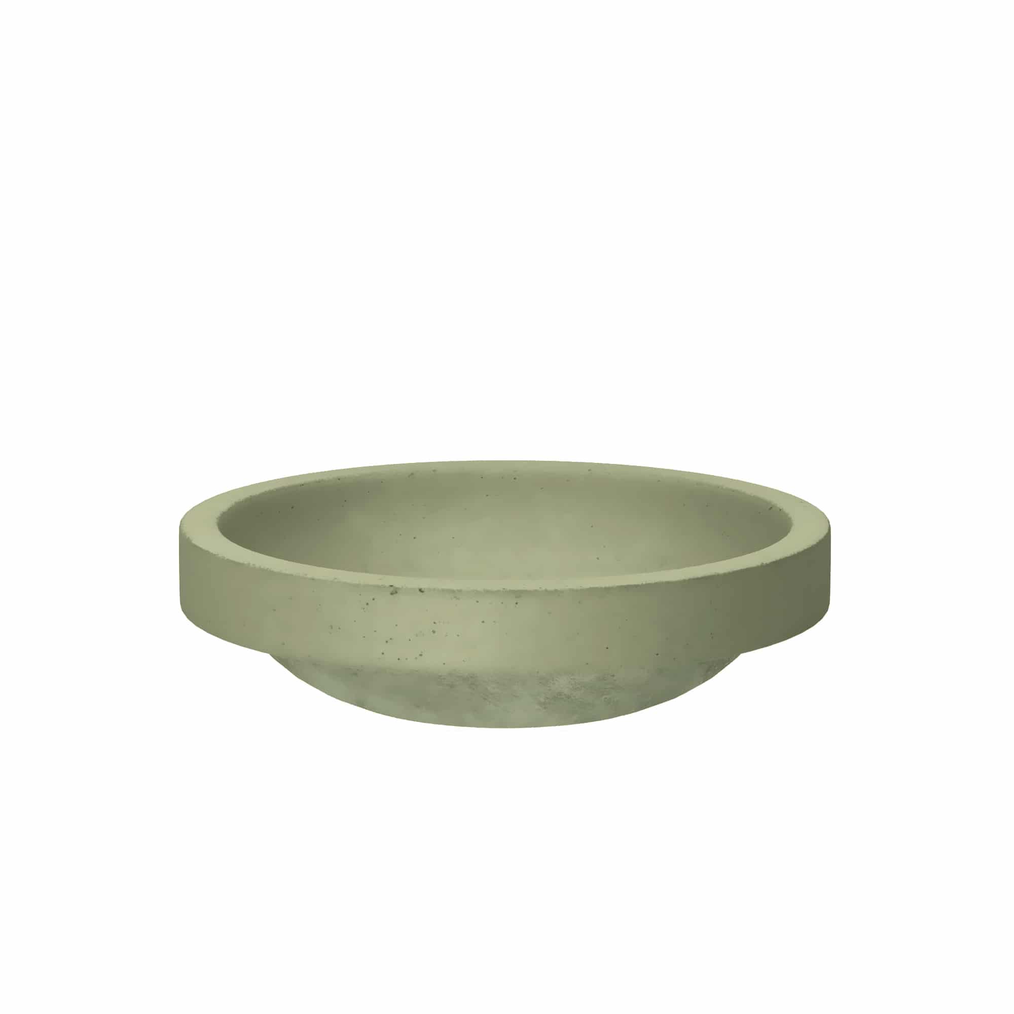 Native Trails Tolosa 19" x 16" Oval NativeStone Concrete ADA Bathroom Sink, Sage, NSL1916-G Product Image