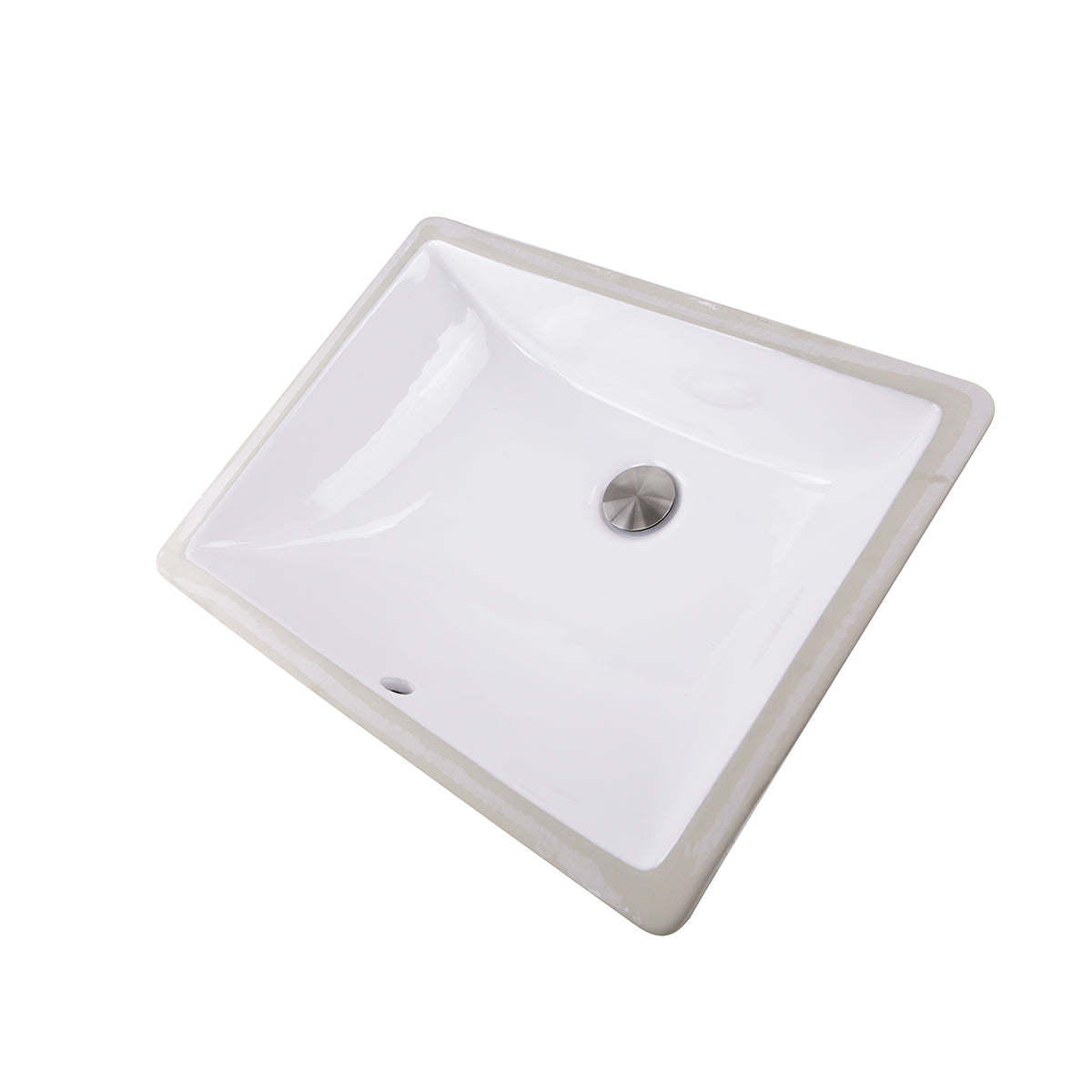 Alternate Image for Nantucket Sinks Great Point 20" Ceramic Bathroom Sink, White, UM-18x13-W