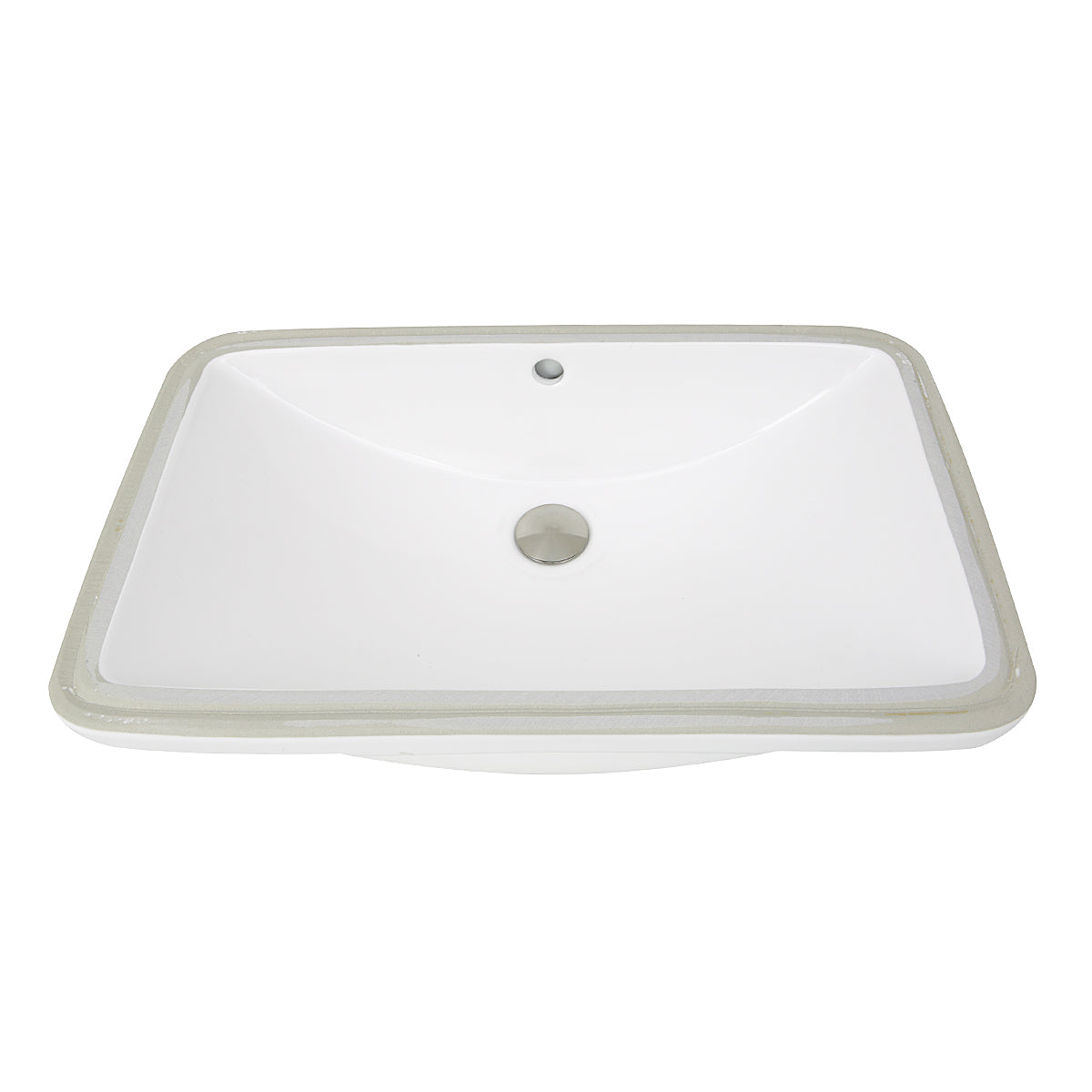 Alternate Image for Nantucket Sinks Great Point 24" Ceramic Bathroom Sink, White, UM-2112-W
