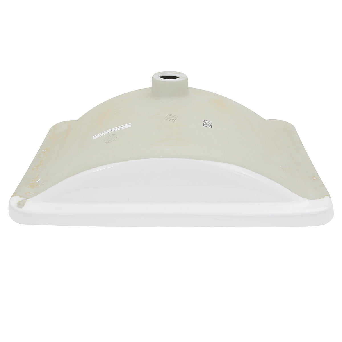 Alternate Image for Nantucket Sinks Great Point 24" Ceramic Bathroom Sink, White, UM-2112-W