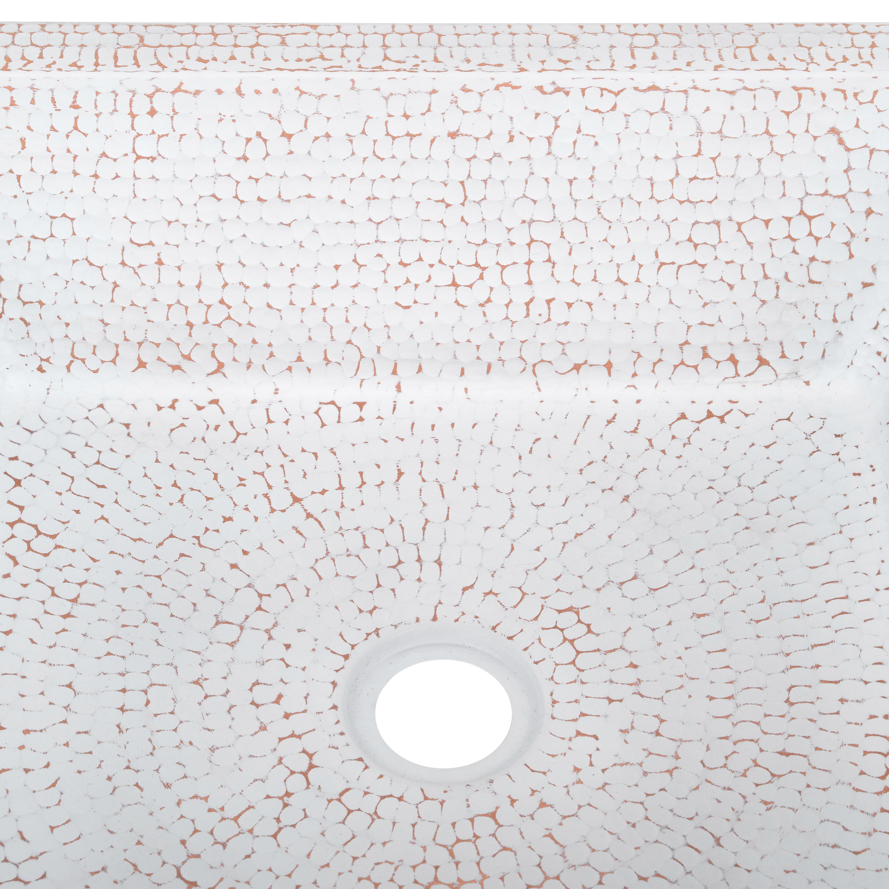 Alternate Image for Premier Copper Products 17" x 14" Rectangle Vessel - Above Counter Copper Bathroom Sink, Glazed White, 17 Gauge, VREC17SKWHT