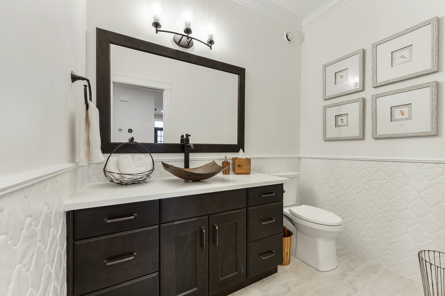 Alternate Image for Premier Copper Products 18" Rectangle Copper Bathroom Sink, Oil Rubbed Bronze, VREC18MSDB