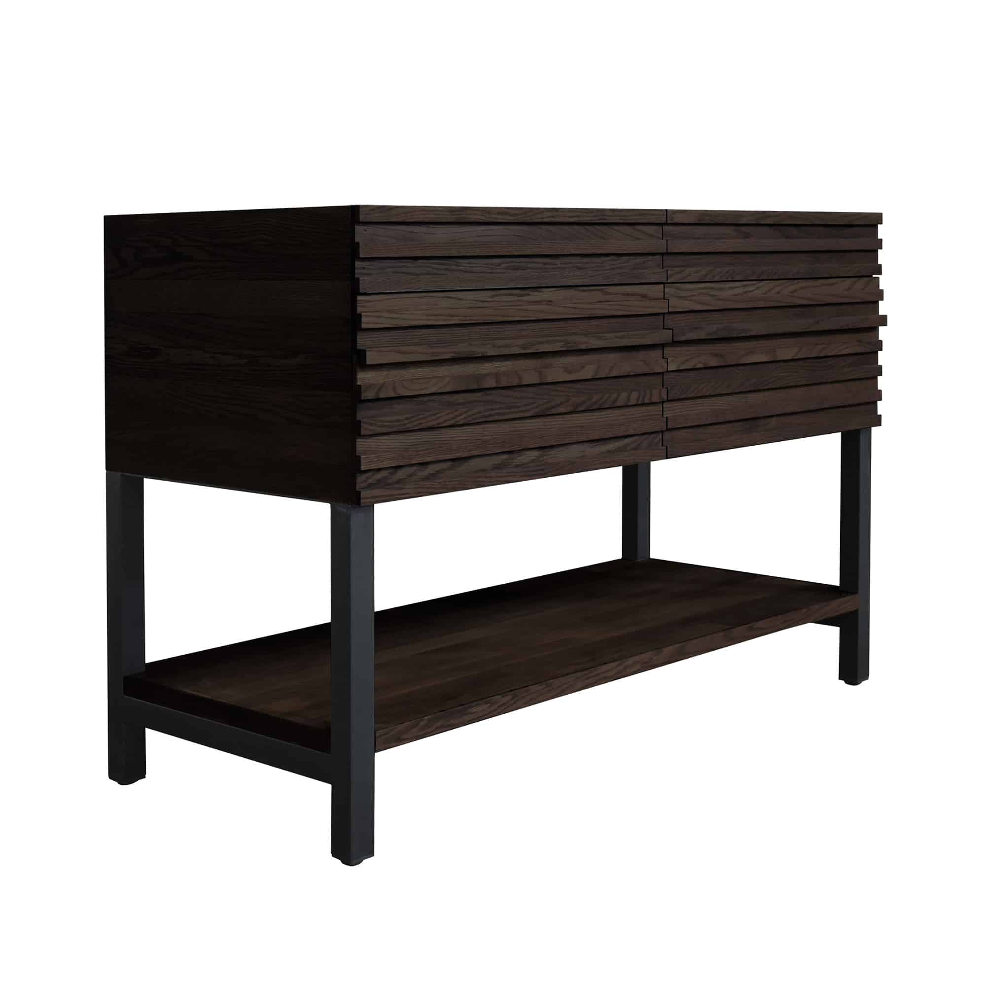 Alternate Image for Native Trails Winemaker 48" Freestanding Vanity Base in Charred Oak, VNM488