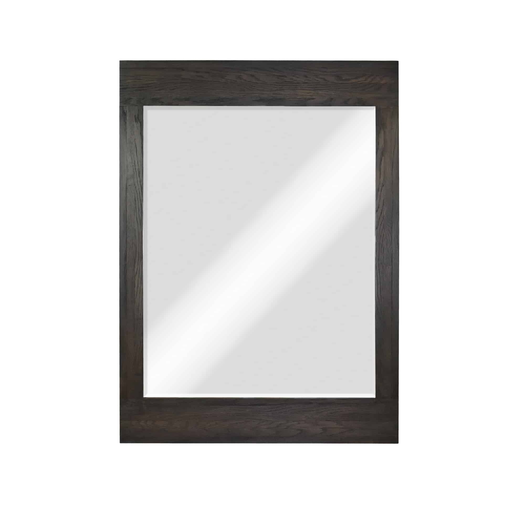 Native Trails Winemaker Large 26.5" x 37.25" Mirror in Charred Oak, Reclaimed Wood, MR248