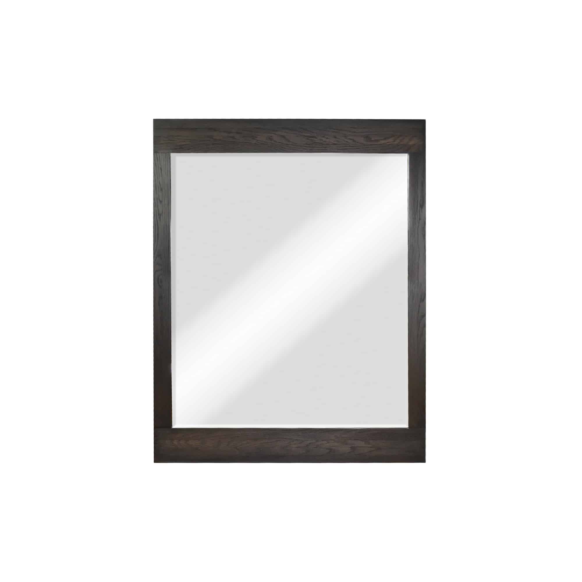 Native Trails Winemaker Small 23.75" x 30.75" Mirror in Charred Oak, Reclaimed Wood, MR238