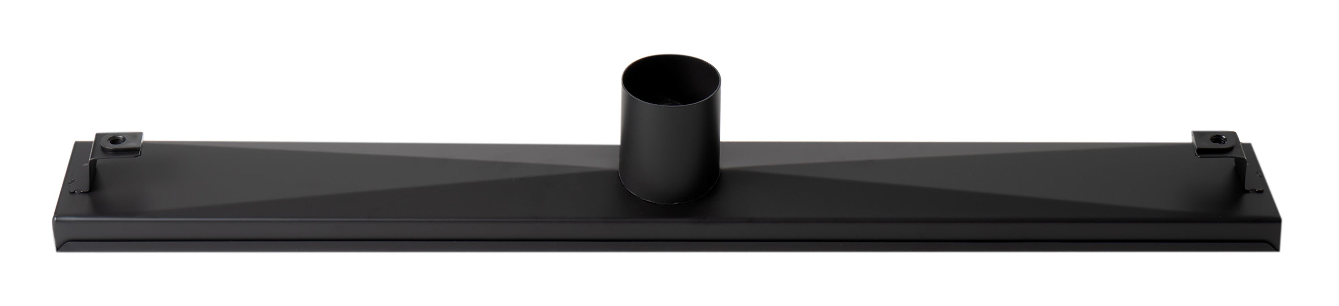 Alternate Image for ALFI brand ABLD24B-BM 24" Black Matte Stainless Steel Linear Shower Drain with Solid Cover