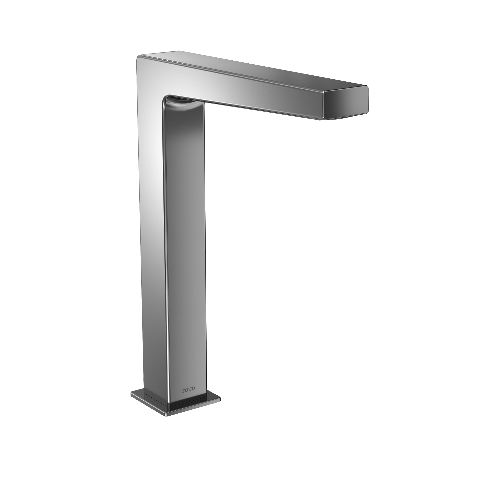 TOTO Axiom Vessel ECOPOWER 0.35 GPM Touchless Bathroom Faucet with Thermostatic Mixing Valve, 20 Second On-Demand Flow, Polished Chrome, Brass, T25T32ET#CP