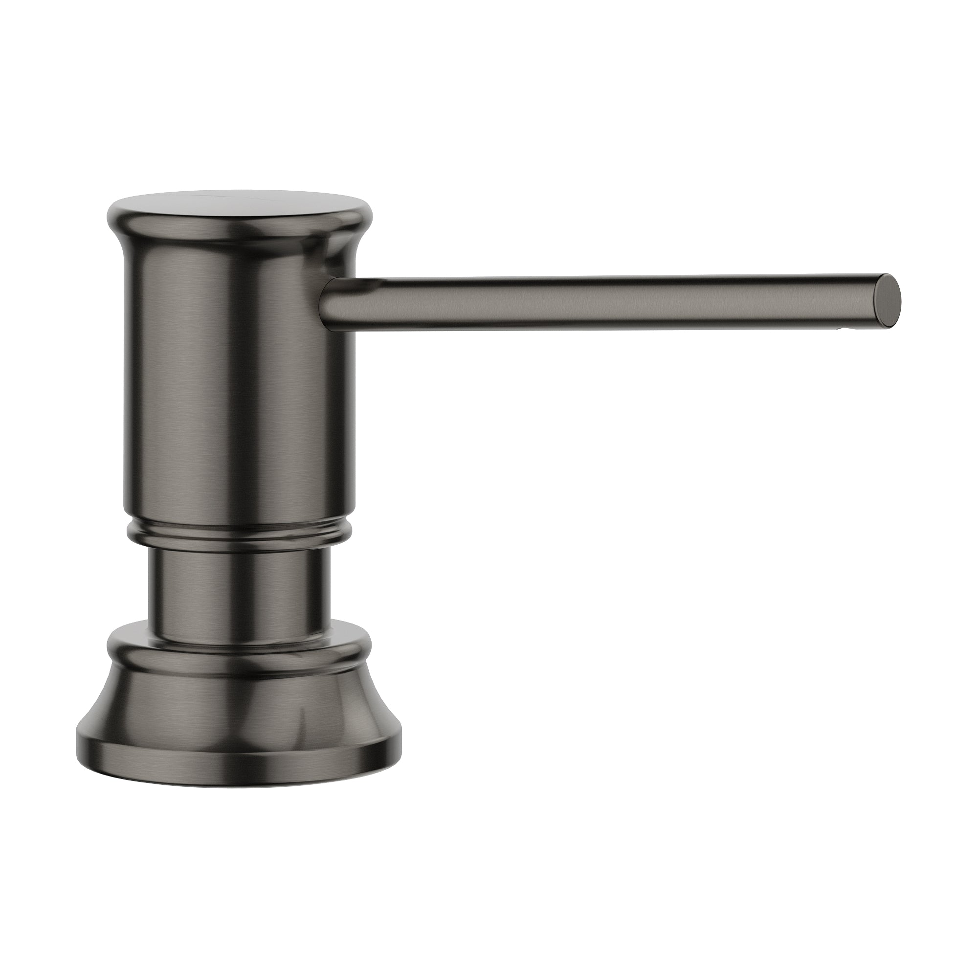 Alternate Image for Blanco Empressa Soap Dispenser - Satin Dark Steel, Brass, 443270