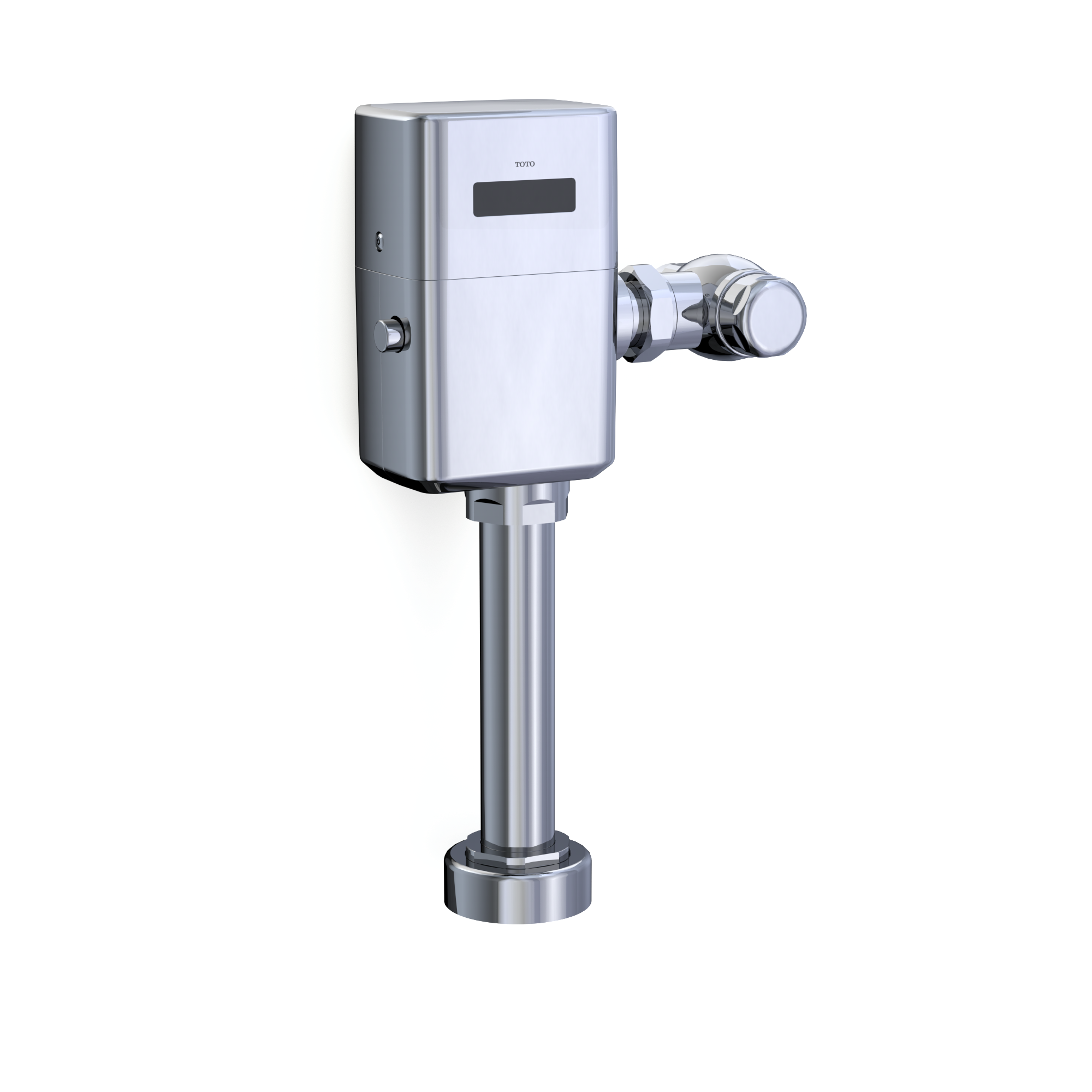 Alternate Image for TOTO ECOPOWER Touchless 1.6 GPF Toilet Flush Valve for Top Spud with 24 Inch Vacuum Breaker Set, Polished Chrome, Bronze|Zinc Alloy, TET1GB32#CP