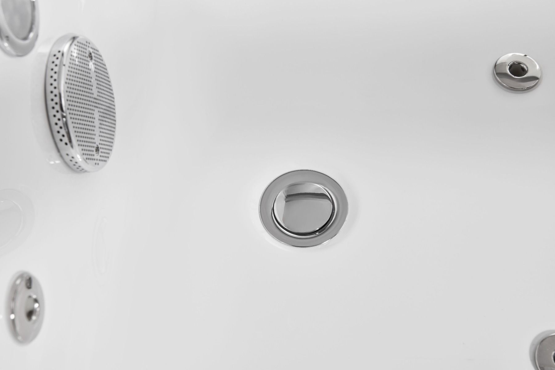 Alternate Image for Eago 59" Acrylic Free Standing Rectangle Bathtub, White, AM152ETL-5