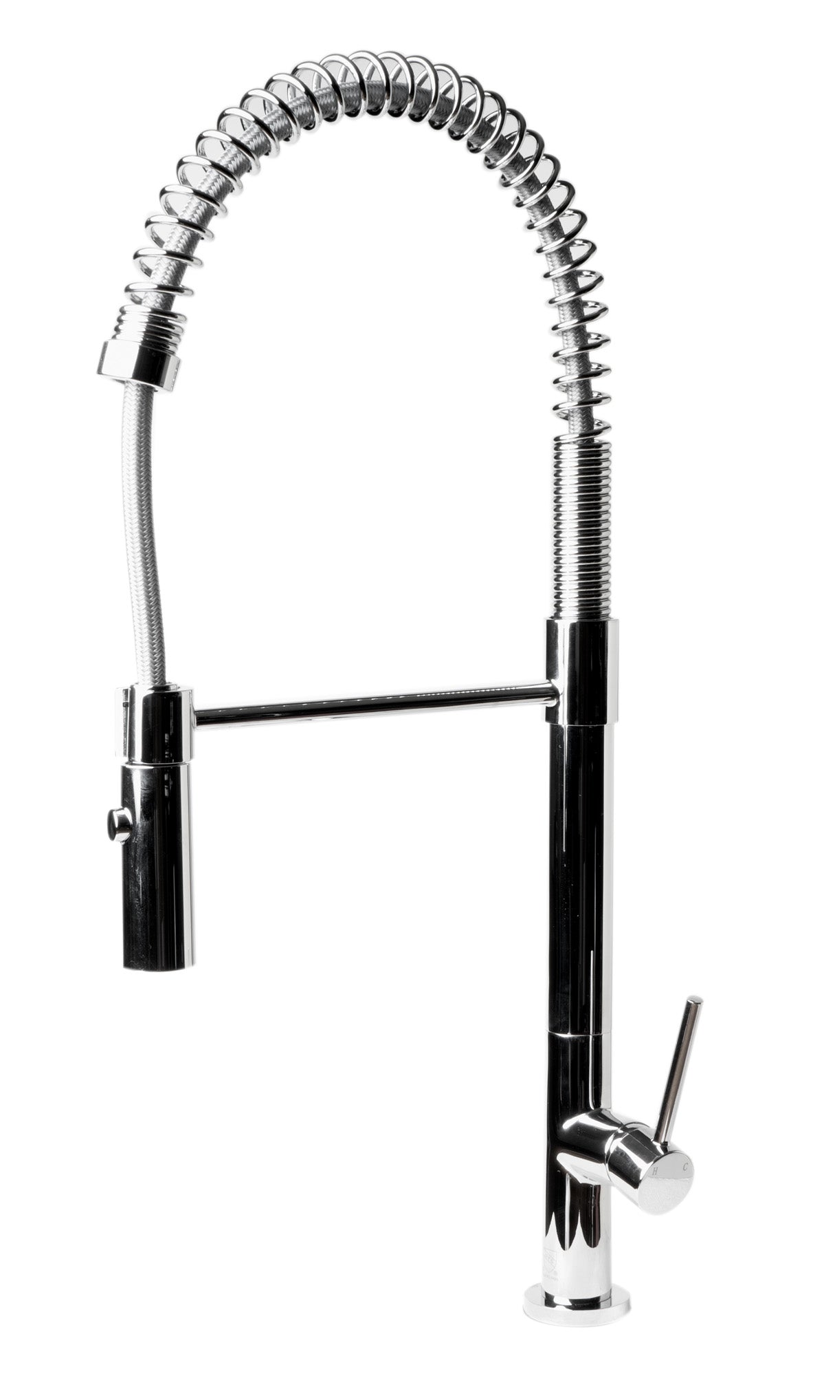 Alternate Image for ALFI brand 1.8 GPM Lever Gooseneck Spout Touch Kitchen Faucet, Modern, Gray, Polished Chrome, ABKF3732-PC