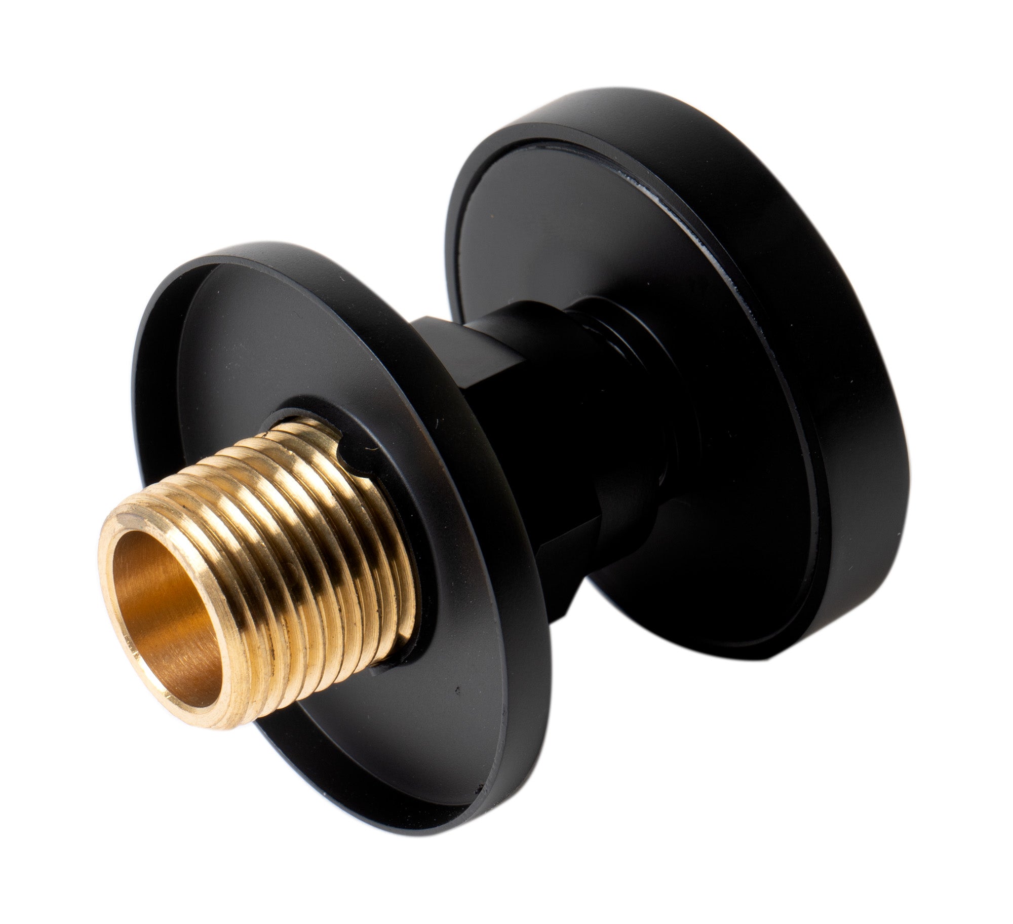 Alternate Image for ALFI brand AB3830-BM Black Matte 2" Round Adjustable Shower Body Spray, Brass