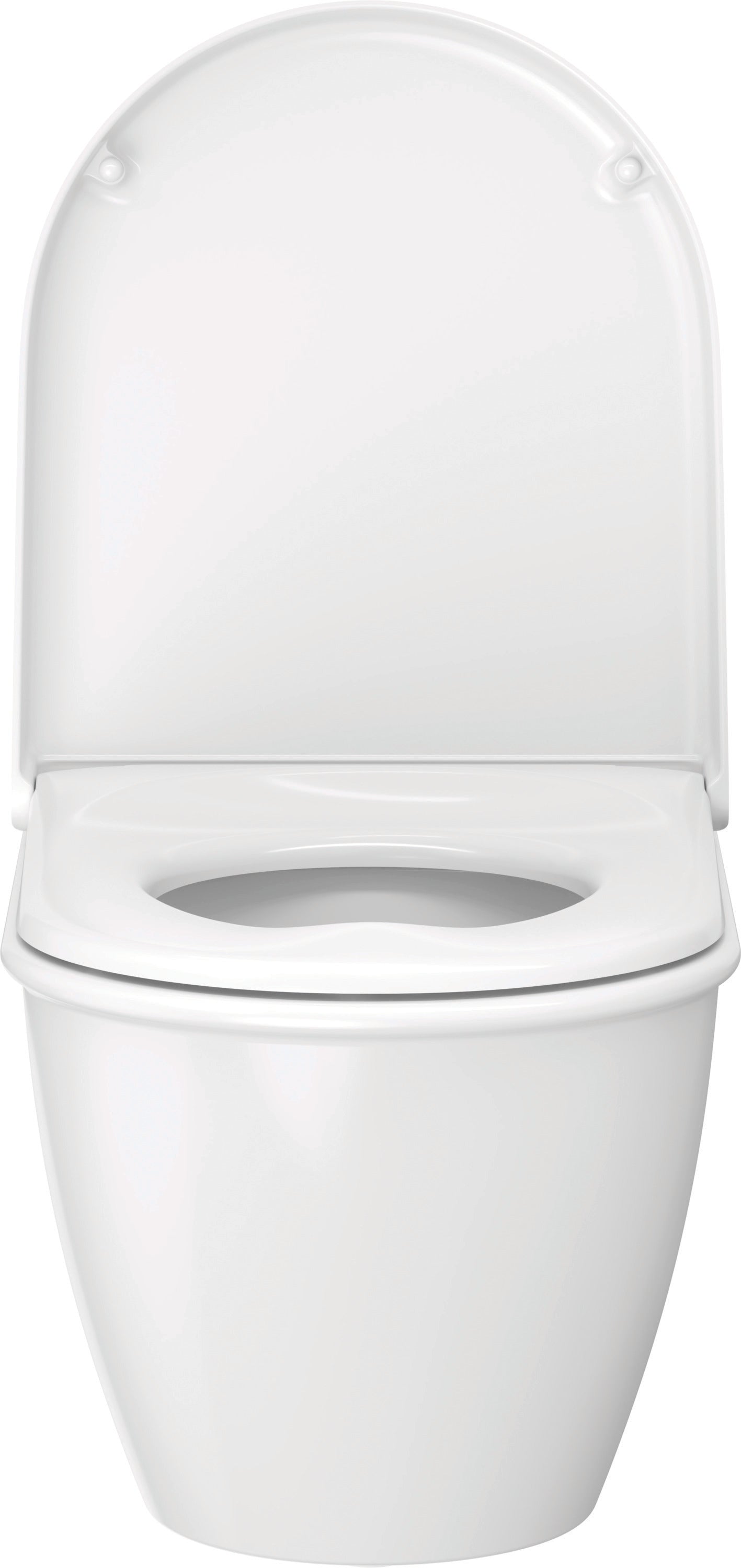 Darling New Round Slow Close Toilet Seat in White