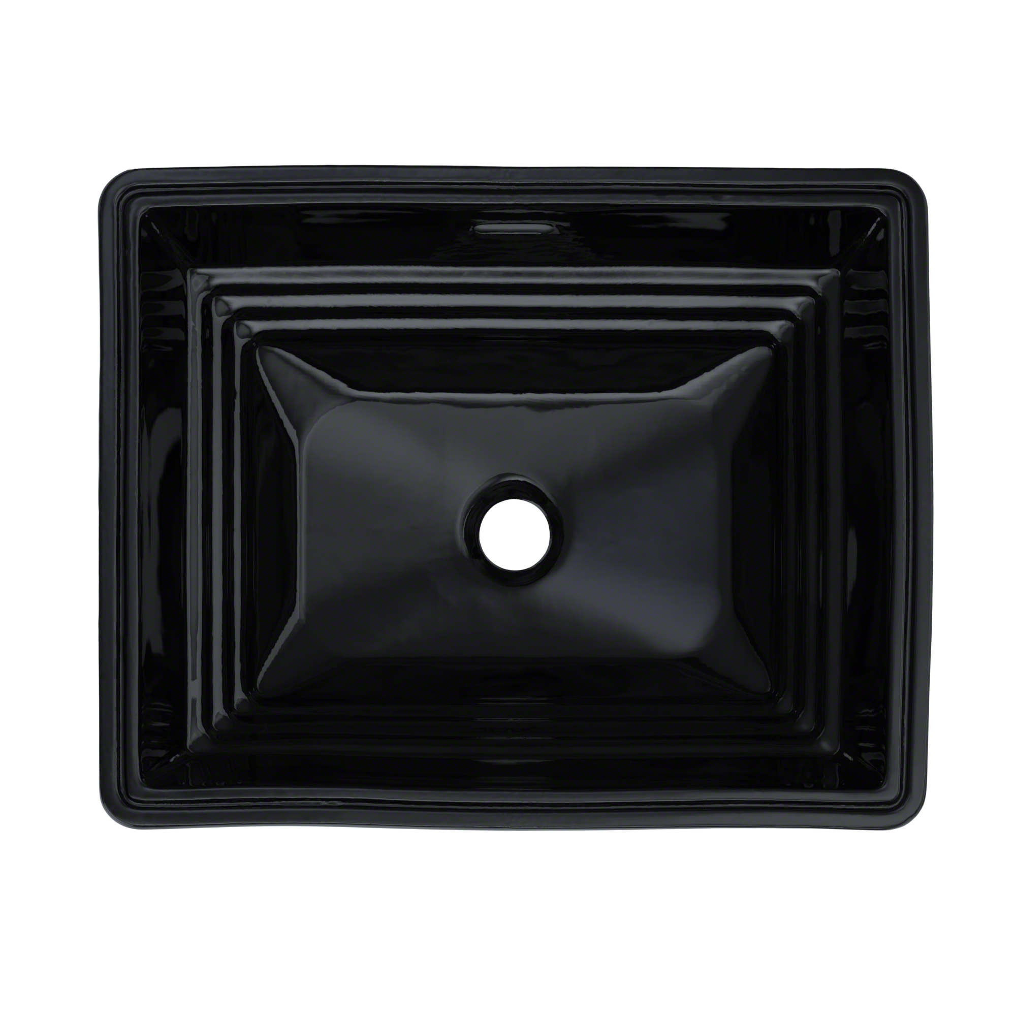 TOTO Promenade Rectangular Undermount Bathroom Sink, Ebony, Vitreous China, LT533#51