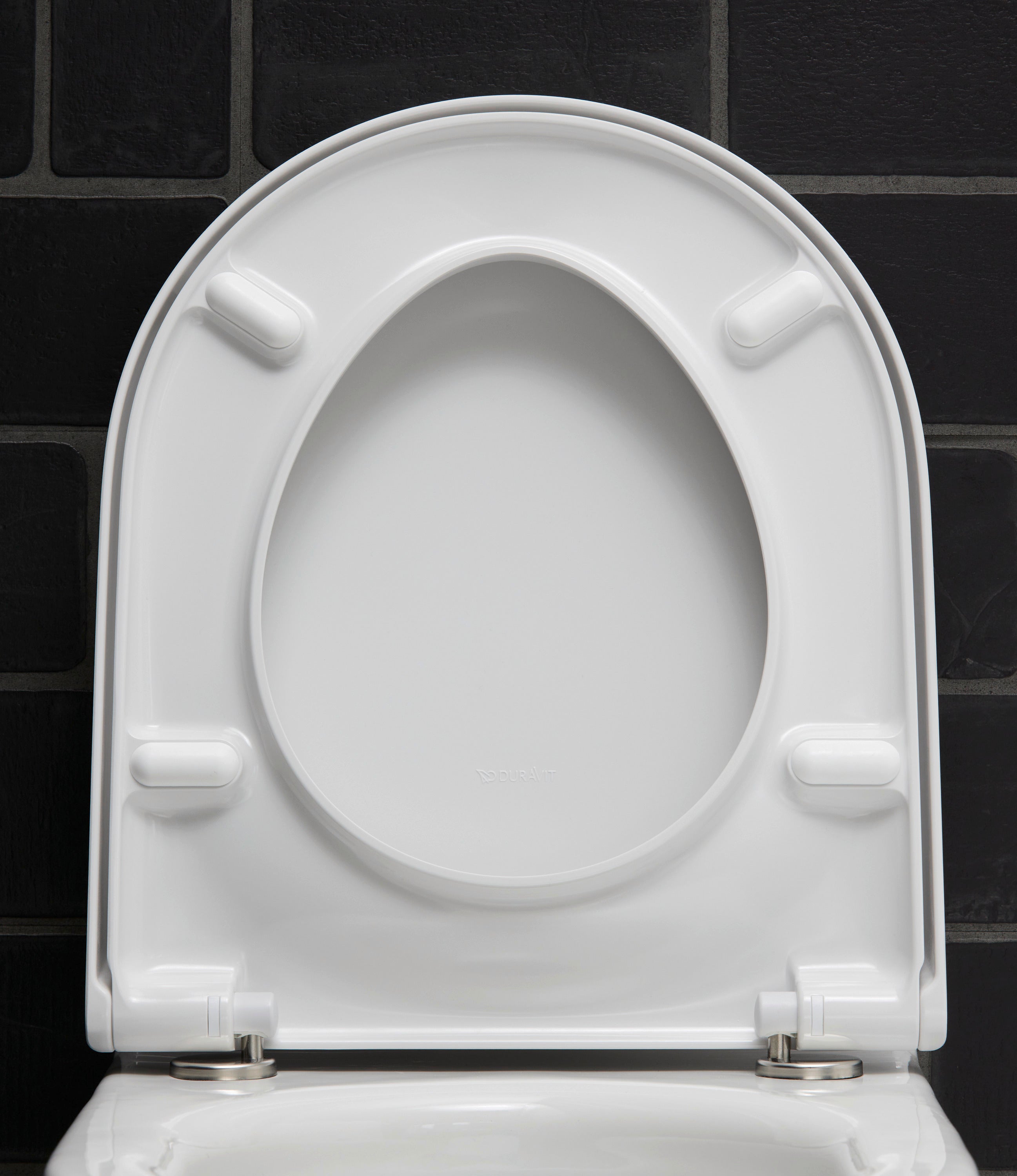 Starck 3 Elongated Slow Close Toilet Seat in White