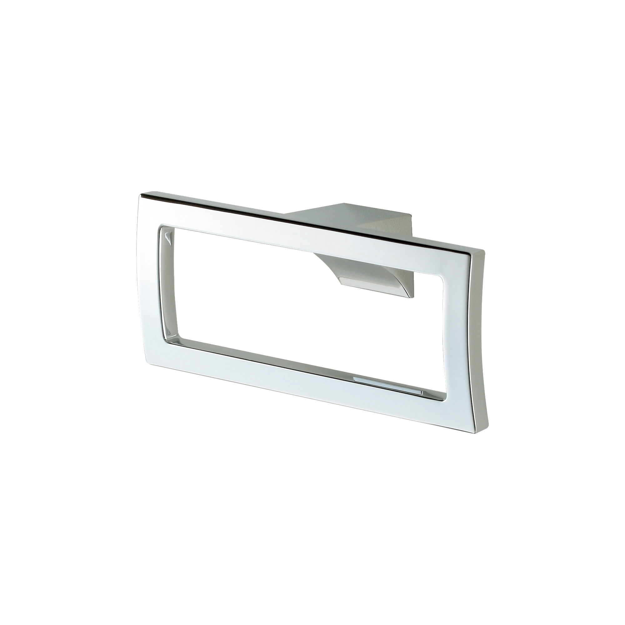 TOTO G Series Square Towel Ring, Polished Chrome, Bronze|Zinc Alloy, YTT903U#CP