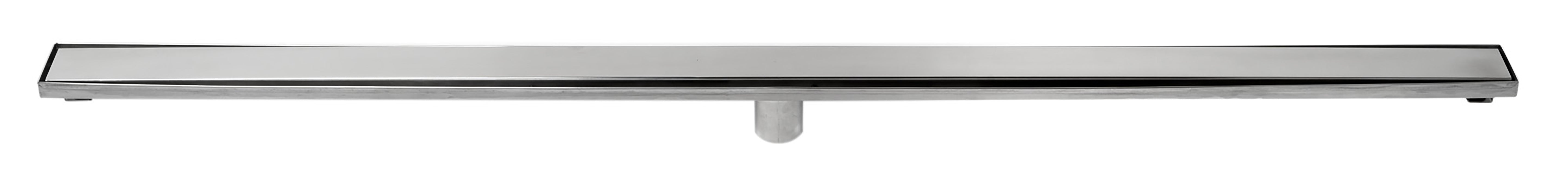 Alternate Image for ALFI brand ABLD59B-PSS 59" Polished Stainless Steel Linear Shower Drain with Solid Cover