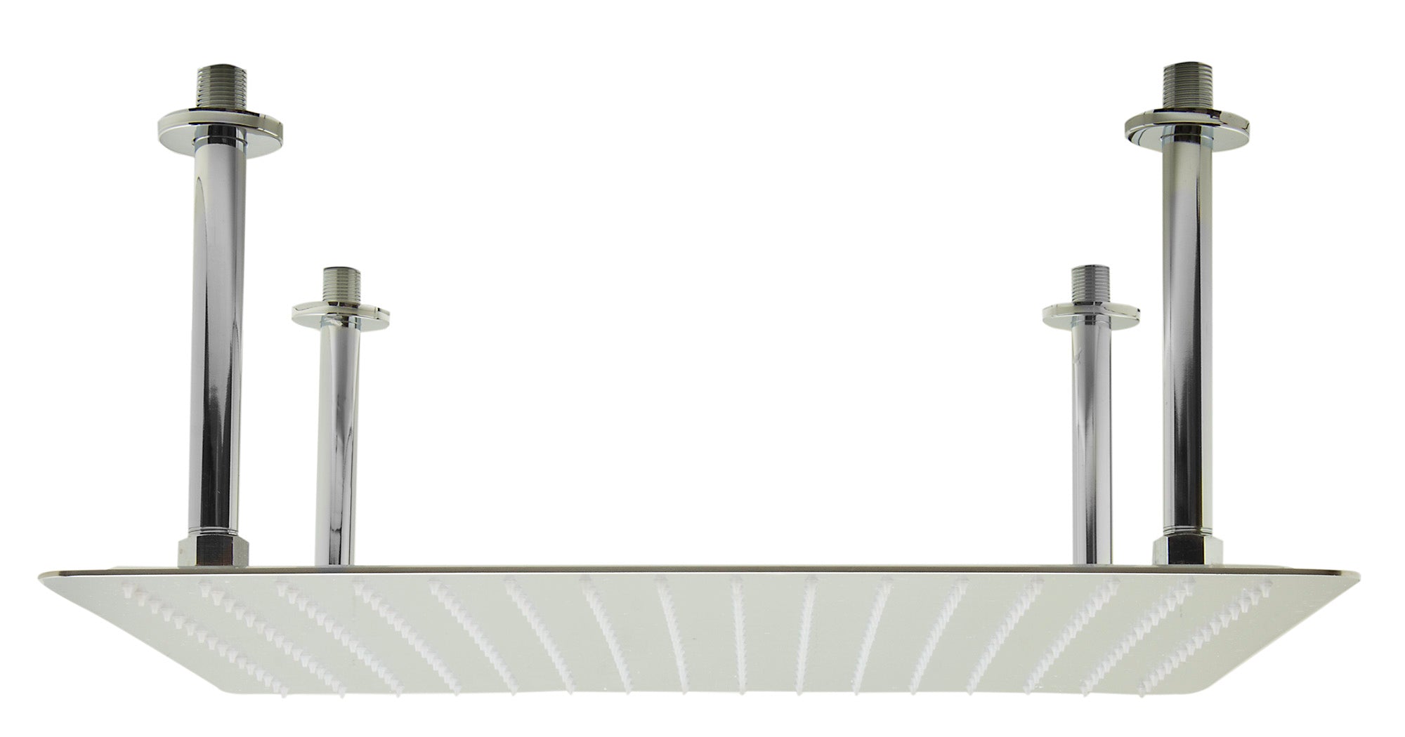 Alternate Image for ALFI brand RAIN20S-BSS 20" Square Brushed Solid Stainless Steel Ultra Thin Rain Shower Head