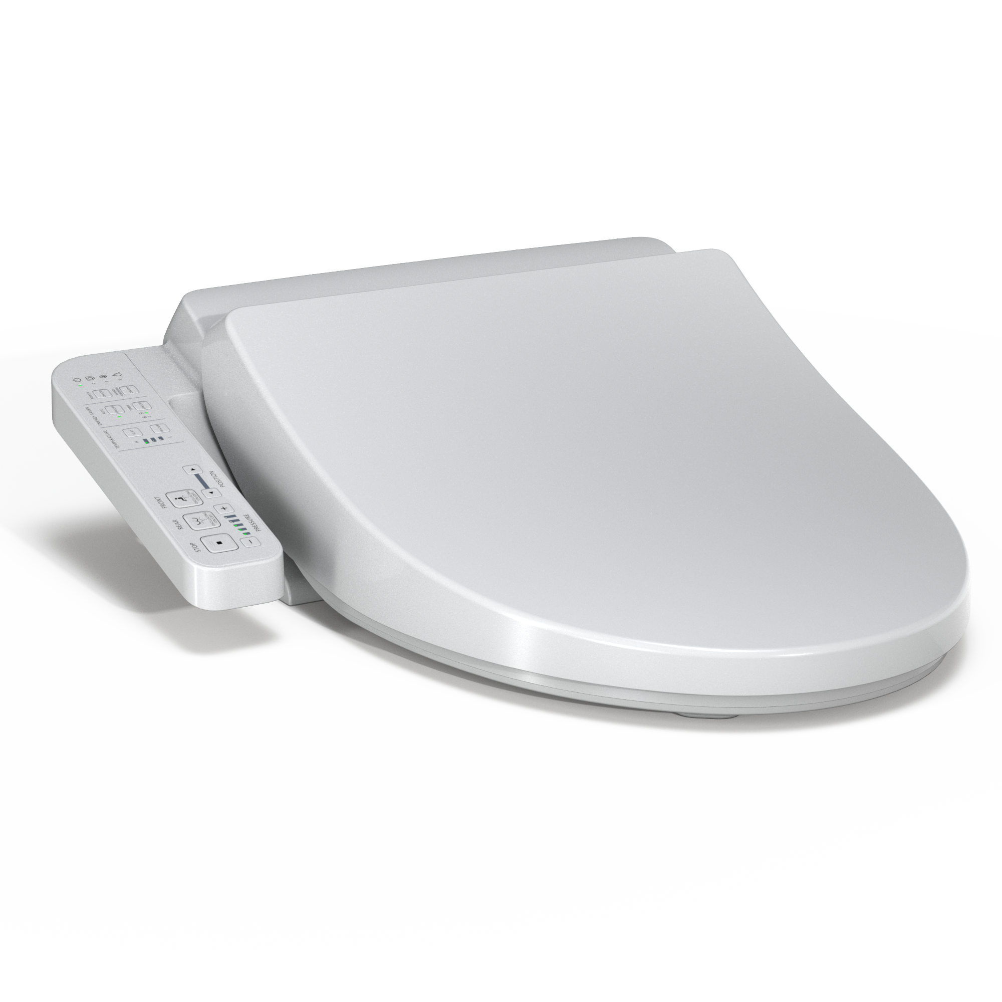 TOTO WASHLET A2 Electronic Bidet Toilet Seat with Heated Seat and SoftClose Lid, Elongated, Cotton White, Plastic, SW3004#01