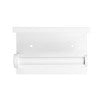 Alternate Image for ALFI brand ABTPC66-W White Matte Stainless Steel Toilet Paper Holder with Shelf