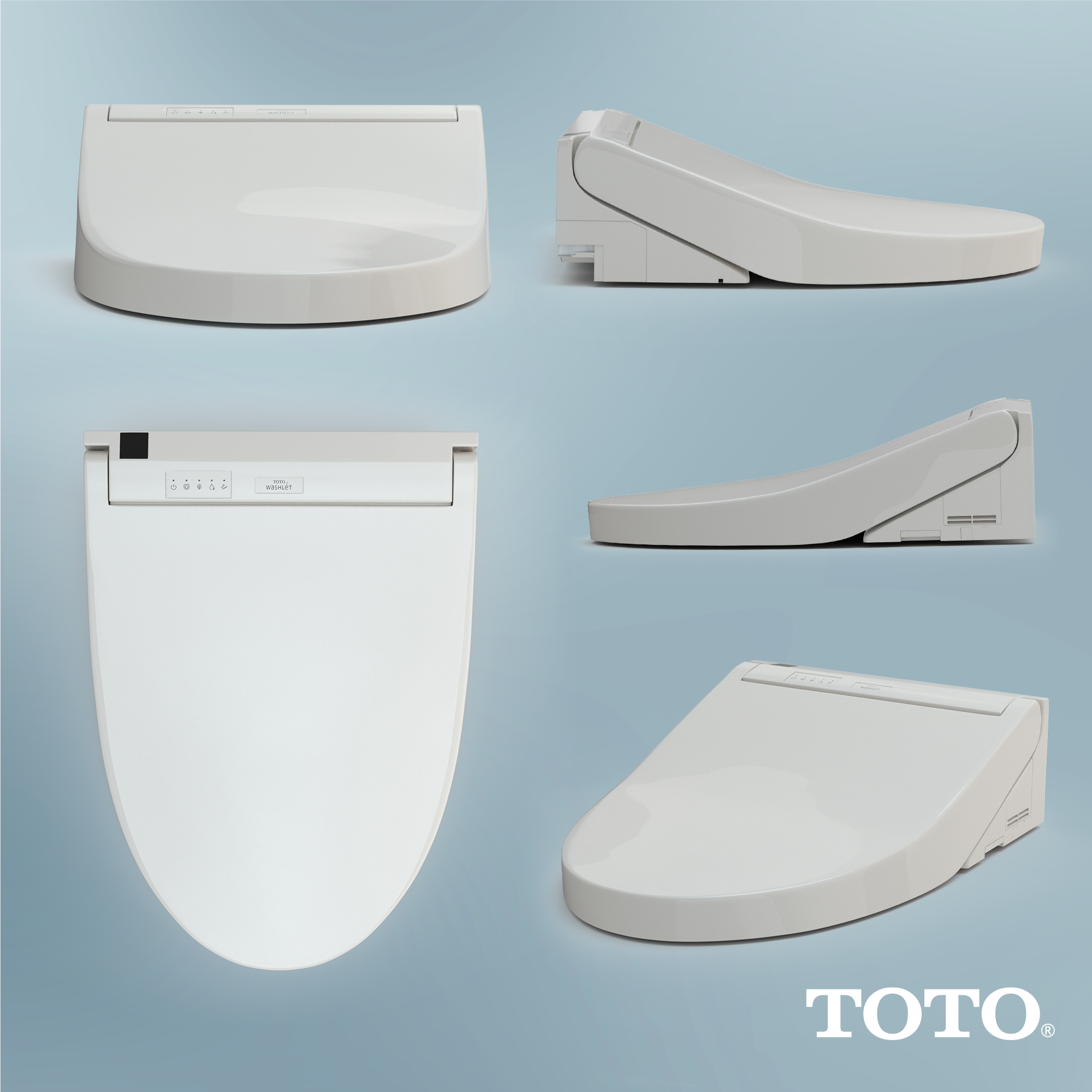 Alternate Image for TOTO WASHLET C5 Electronic Bidet Toilet Seat with PREMIST and EWATER+ Wand Cleaning, Elongated, Sedona Beige, Plastic, SW3084#12