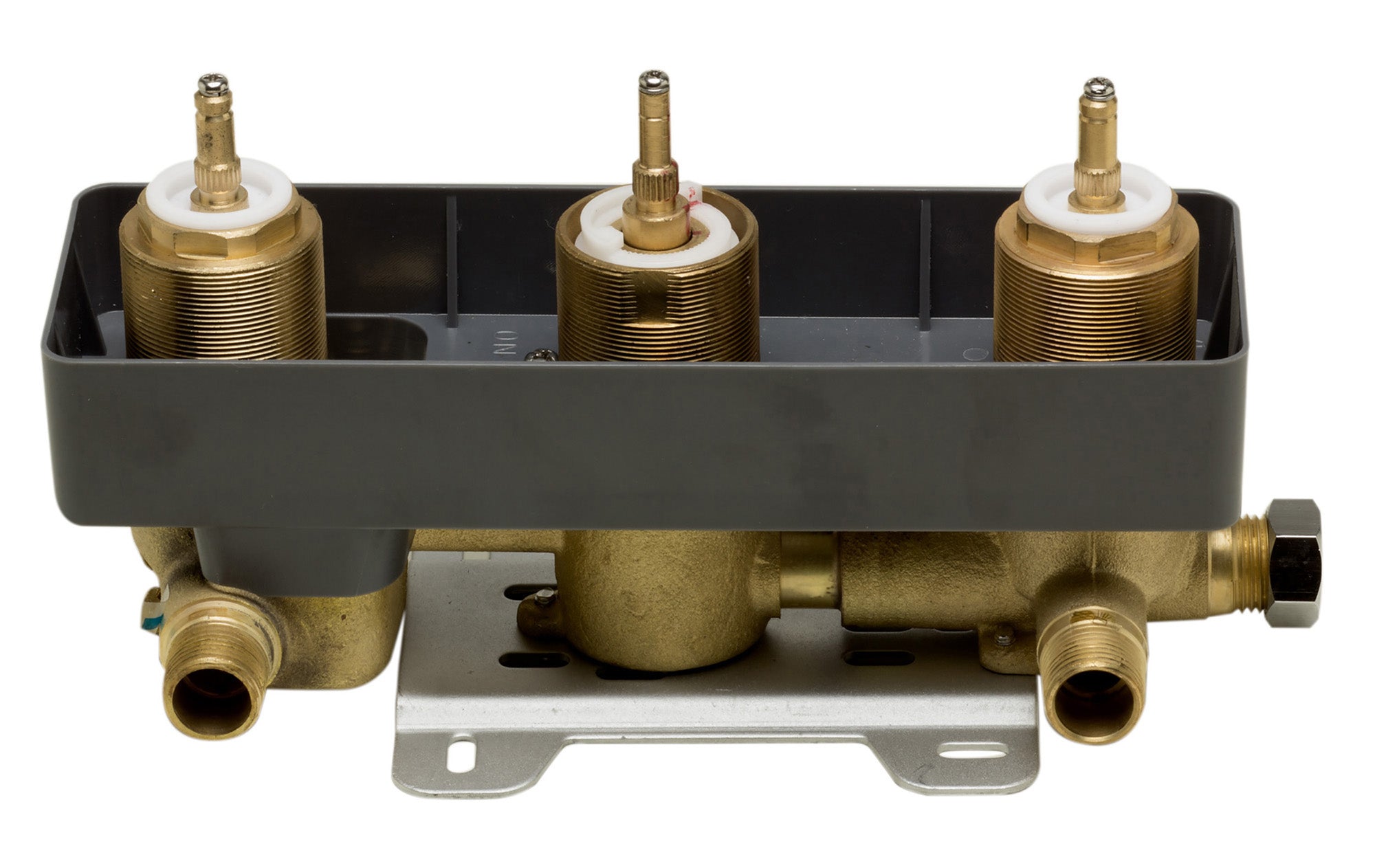 Alternate Image for ALFI brand AB2701-PC Polished Chrome Square 2 Way Thermostatic Shower Mixer, Brass