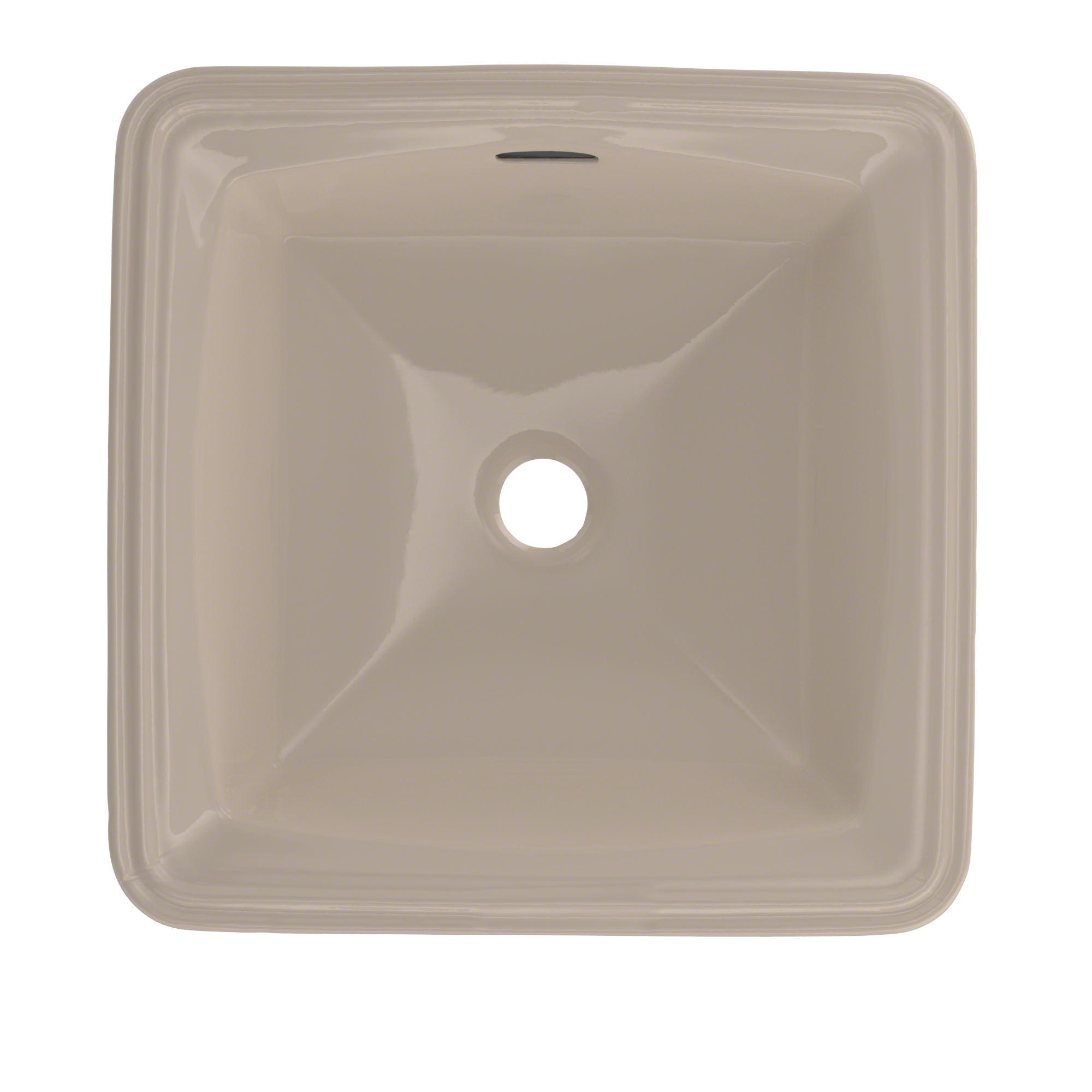 TOTO Connelly Square Undermount Bathroom Sink with CEFIONTECT, Bone, Vitreous China, LT491G#03