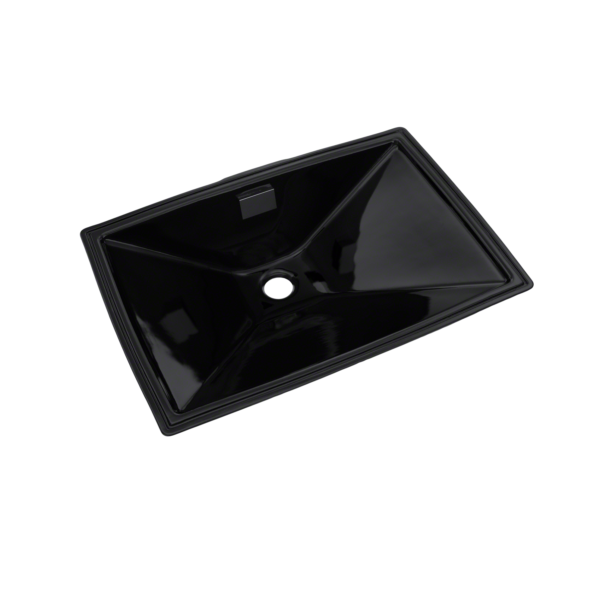 Alternate Image for TOTO Lloyd Rectangular Undermount Bathroom Sink, Ebony, Vitreous China, LT931#51