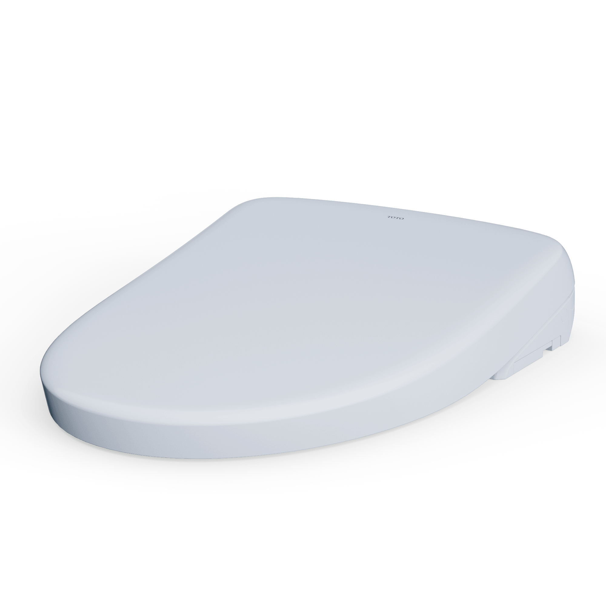 Alternate Image for TOTO S7A WASHLET+ Electronic Bidet Toilet Seat with EWATER+ Bowl and Wand Cleaning, Auto Open and Close Contemporary Lid, Elongated, Cotton White, Plastic, SW4736AT40#01