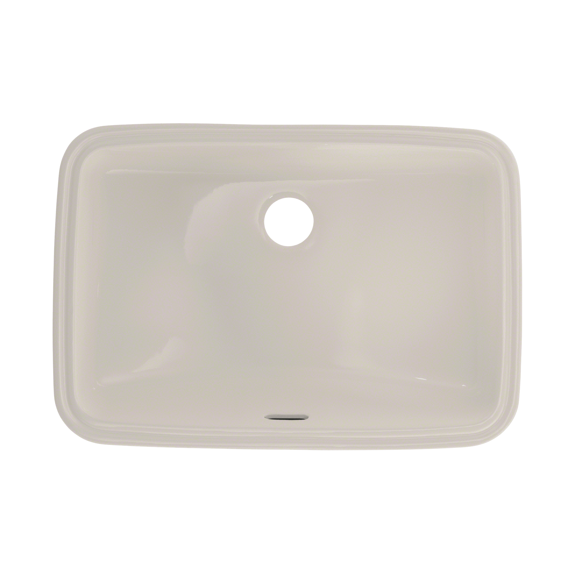 Alternate Image for TOTO 19" x 12-3/8" Rectangular Undermount Bathroom Sink with CEFIONTECT, Sedona Beige, Vitreous China, LT542G#12