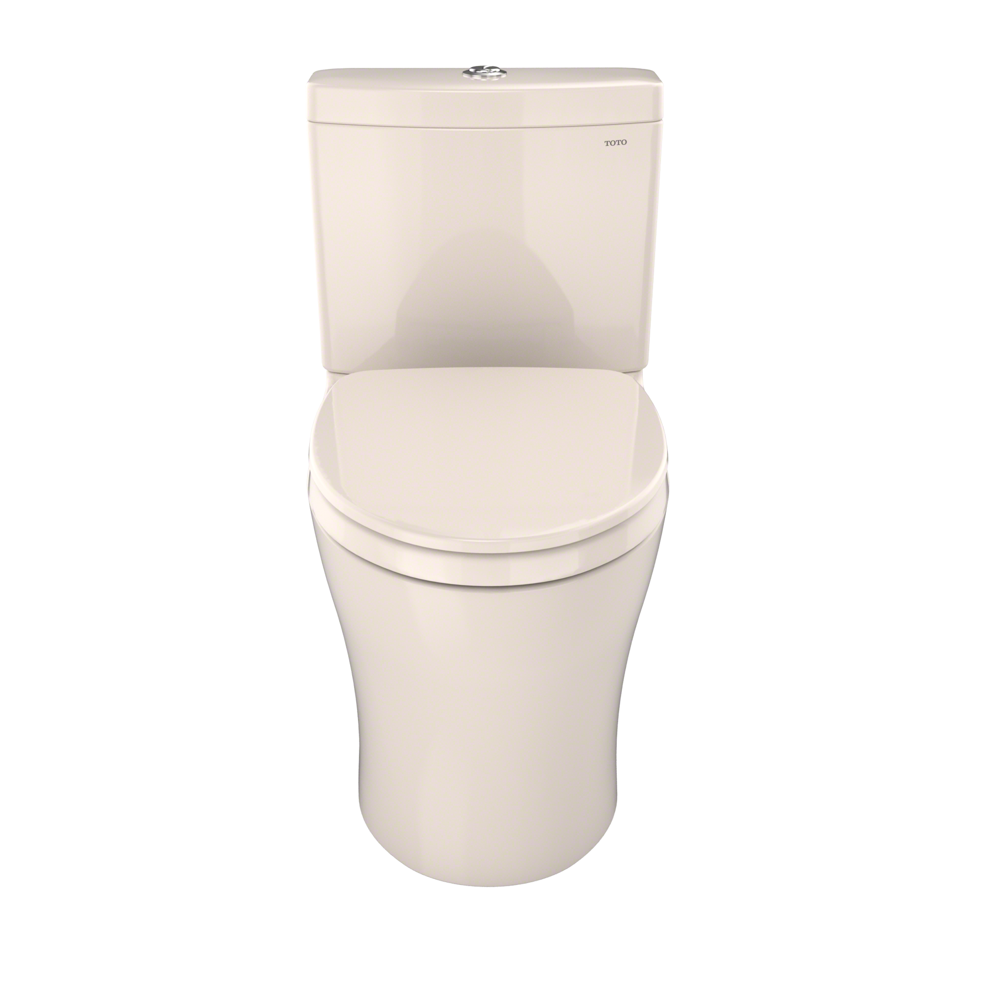 Alternate Image for TOTO Aquia IV Two-Piece Elongated Dual Flush 1.28 and 0.9 GPF Universal Height Toilet with CEFIONTECT, WASHLET+ Ready, Sedona Beige, Vitreous China, MS446124CEMFGN#12