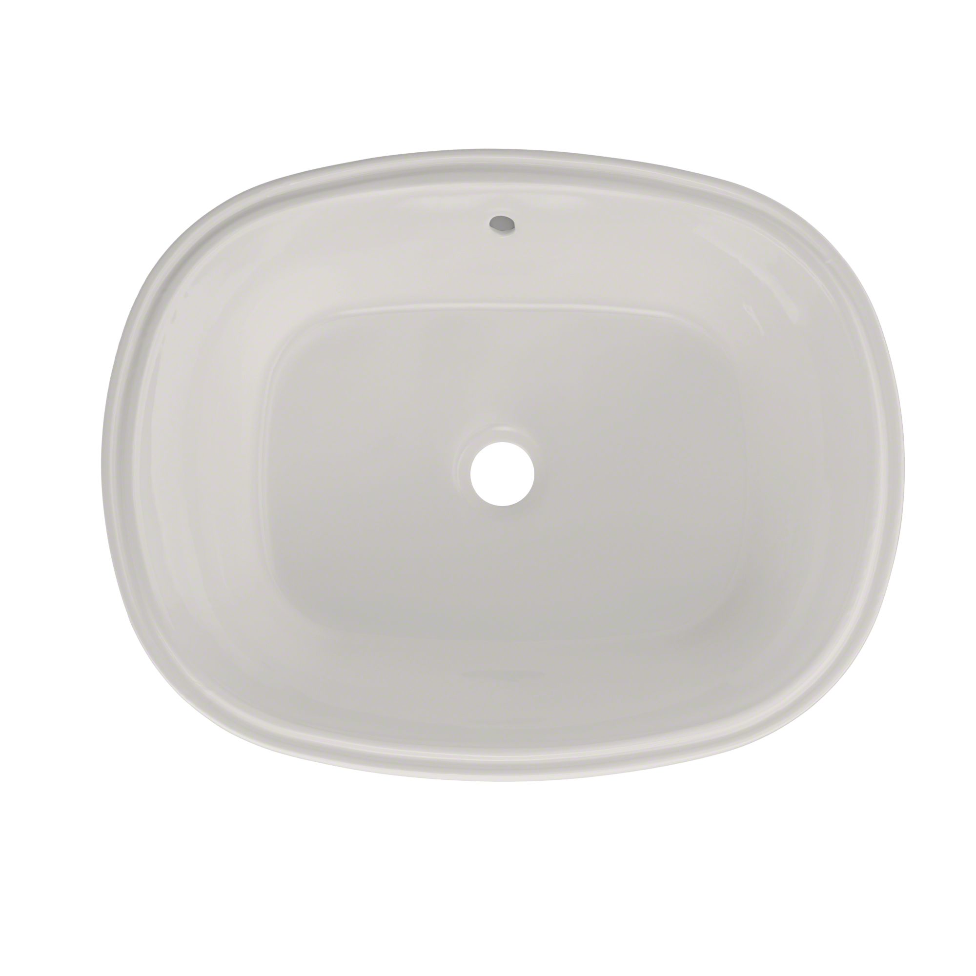 TOTO Maris 20-5/16" x 15-9/16" Oval Undermount Bathroom Sink with CEFIONTECT, Colonial White, Vitreous China, LT481G#11