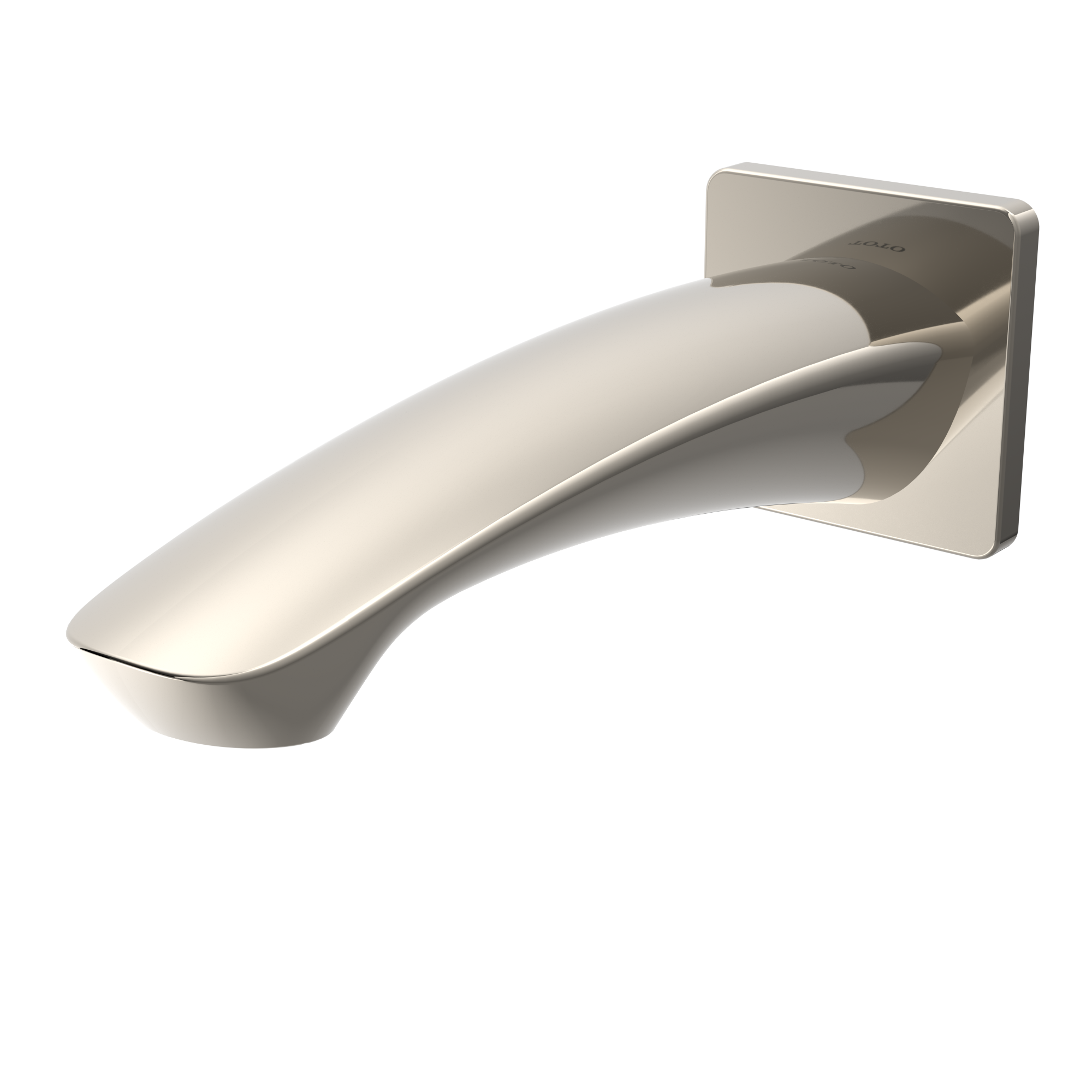 Alternate Image for TOTO GM Wall Tub Spout, Polished Nickel, Brass, TBG09001U#PN