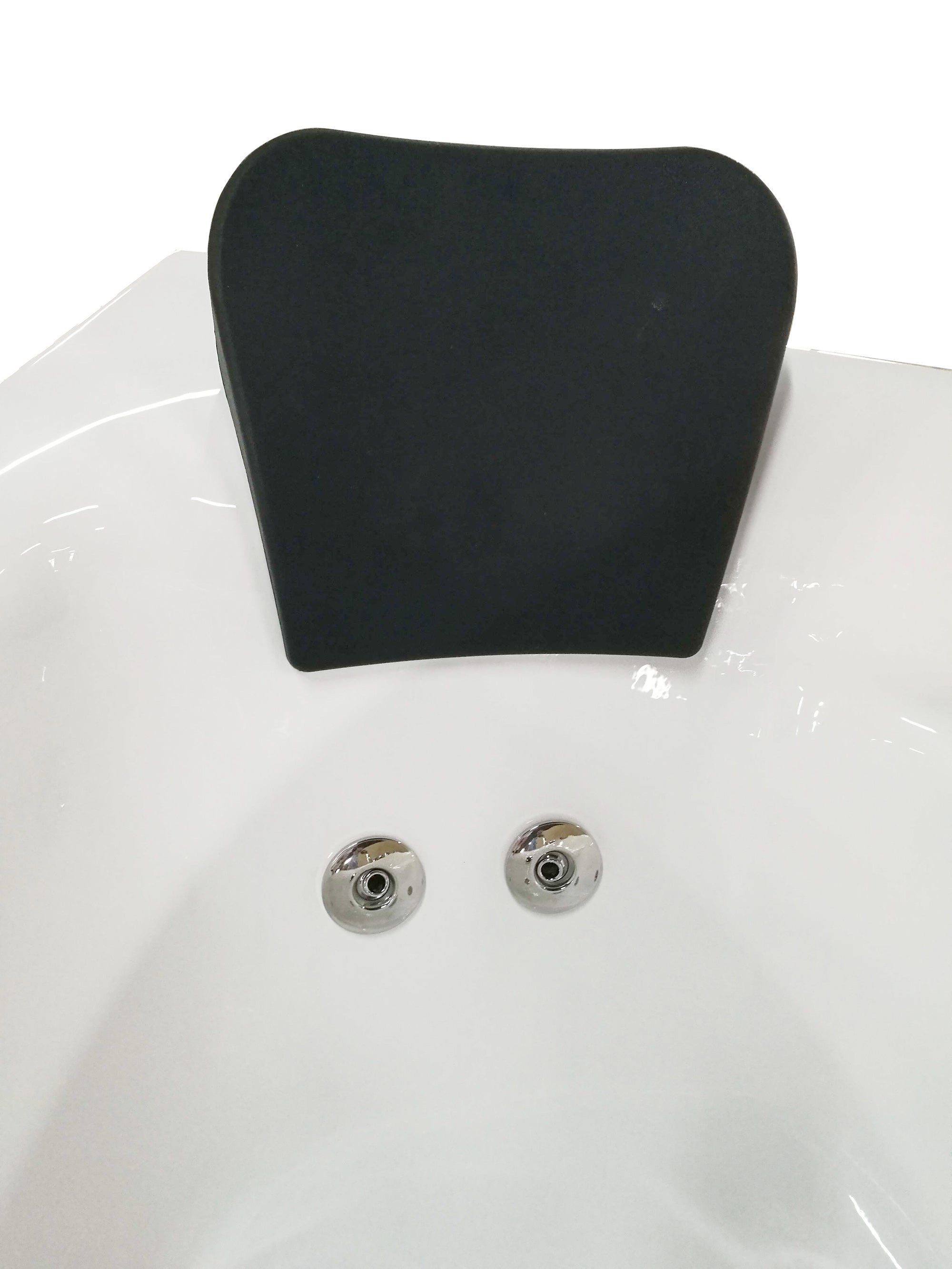 Alternate Image for Eago 59" Acrylic Corner Neo-angle Round Bathtub, White, AM161-R