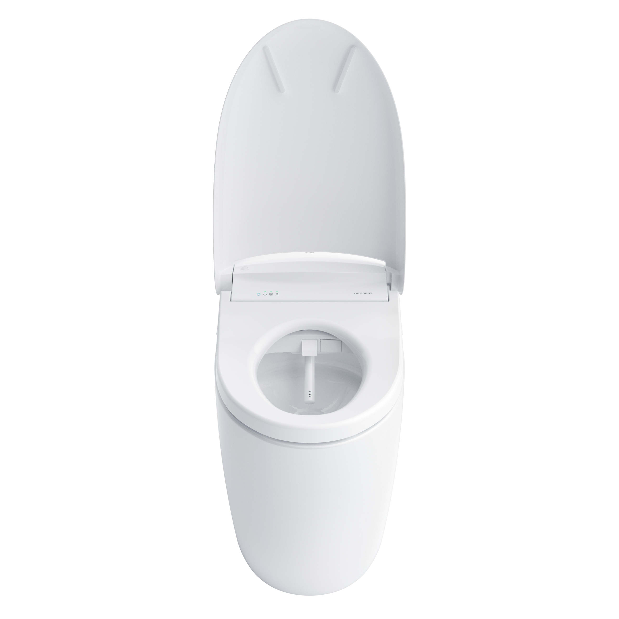 Alternate Image for Toto NEOREST RS Dual Flush 1.0 or 0.8 GPF Toilet with Integrated Bidet Seat and EWATER+, Cotton White, Vitreous China|Plastic, MS8341CUMFG#01