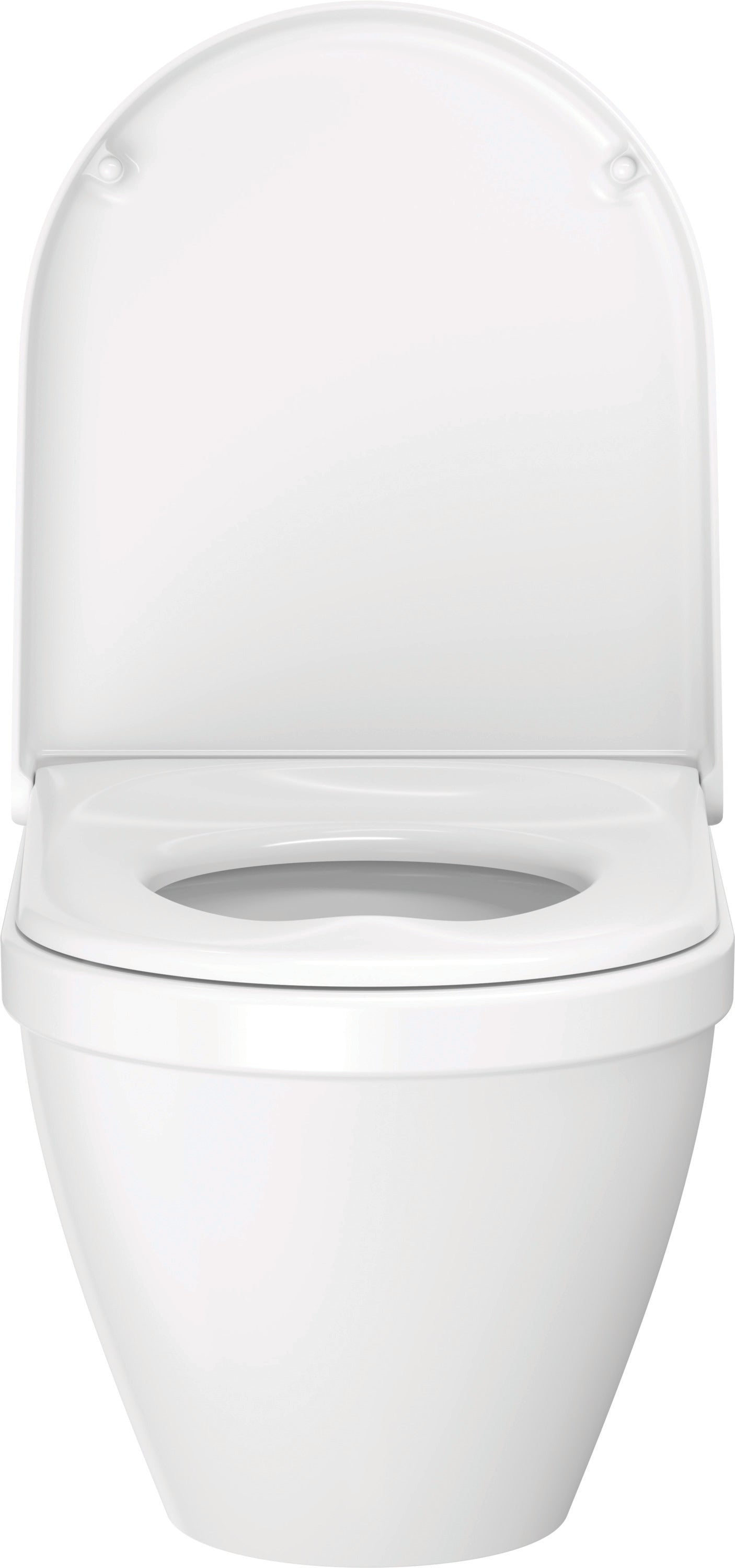 Starck 3 Elongated Slow Close Toilet Seat in White