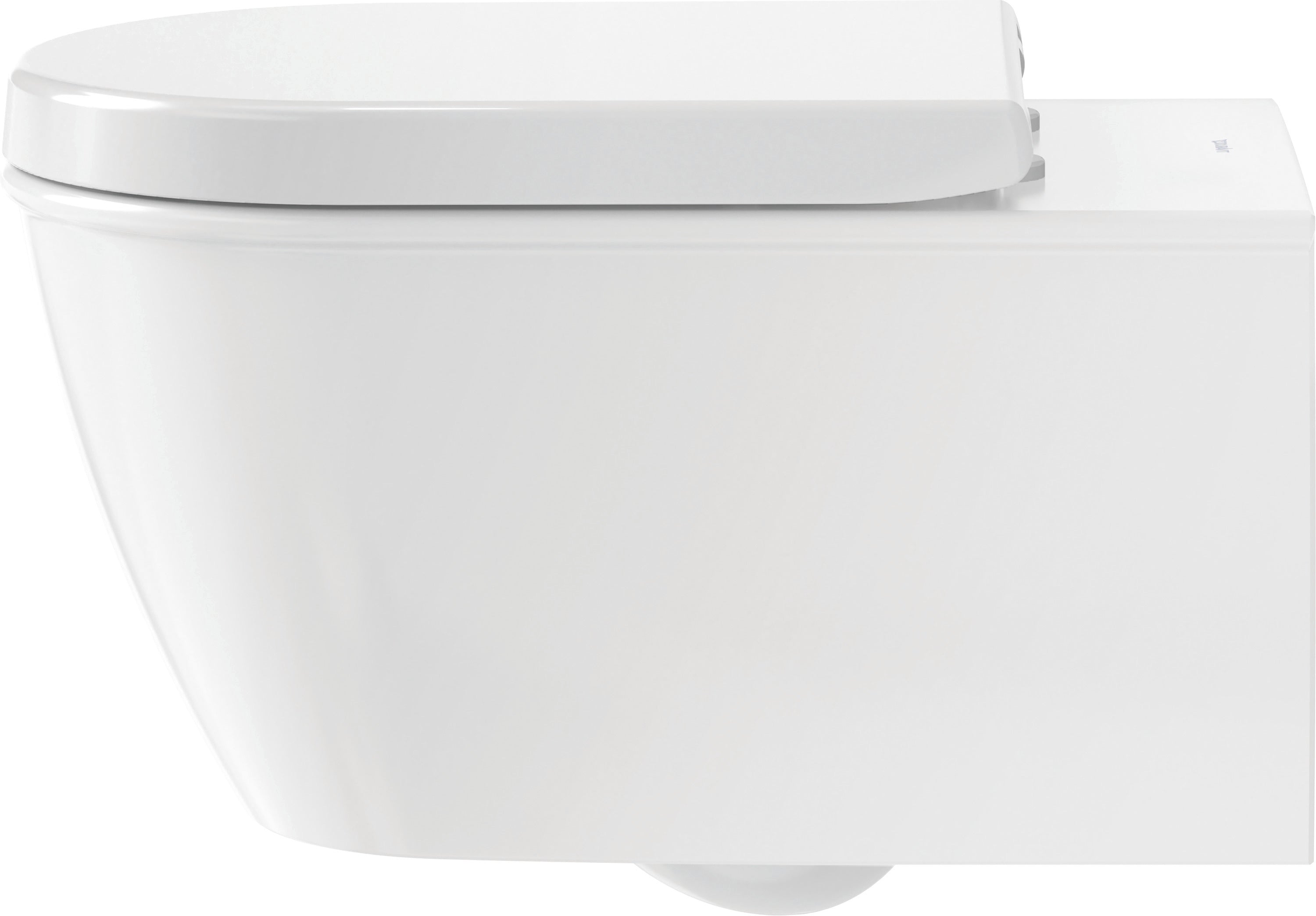 Starck 3 Elongated Slow Close Toilet Seat in White