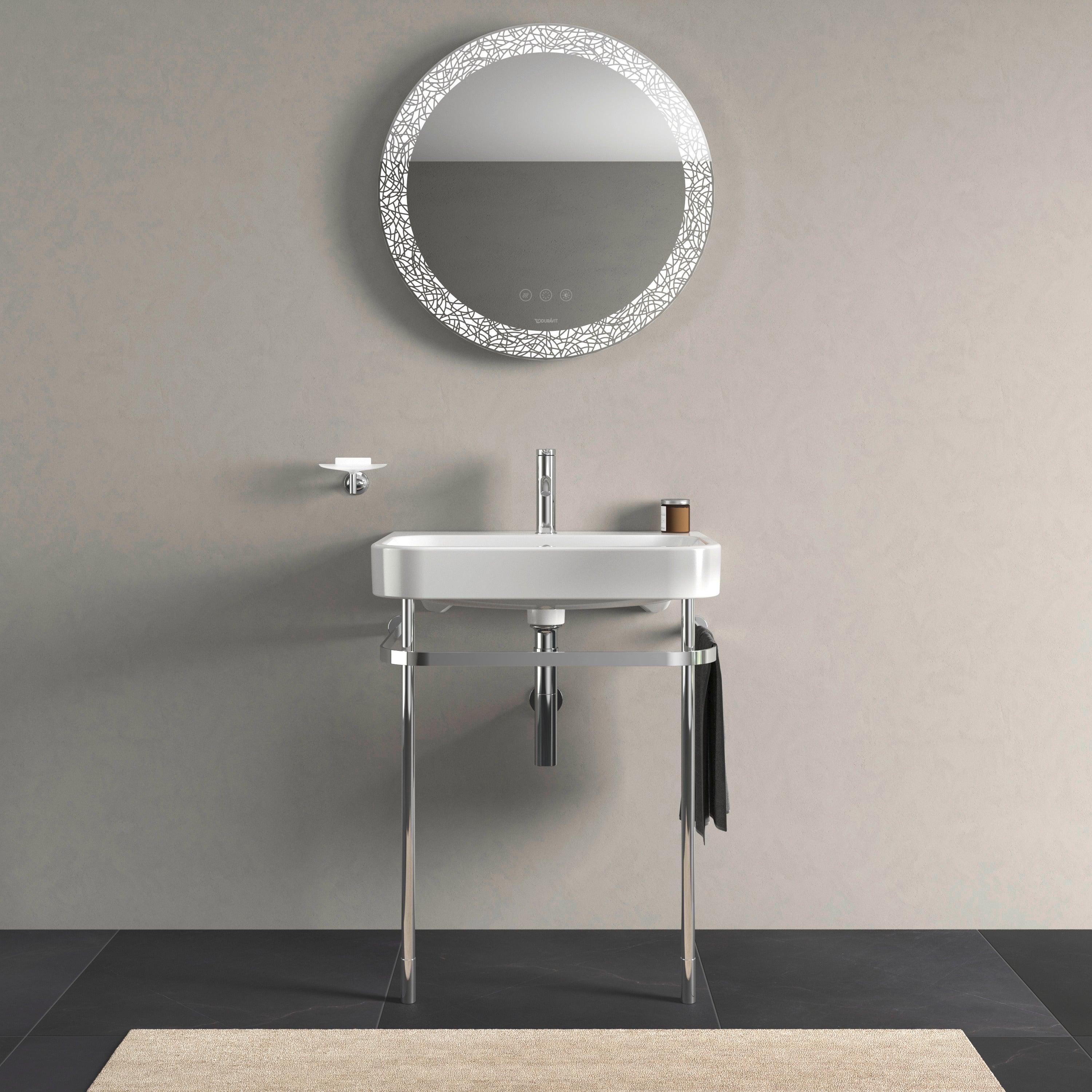 Happy D.2 24 3/4" x 19 3/8" Console in Chrome