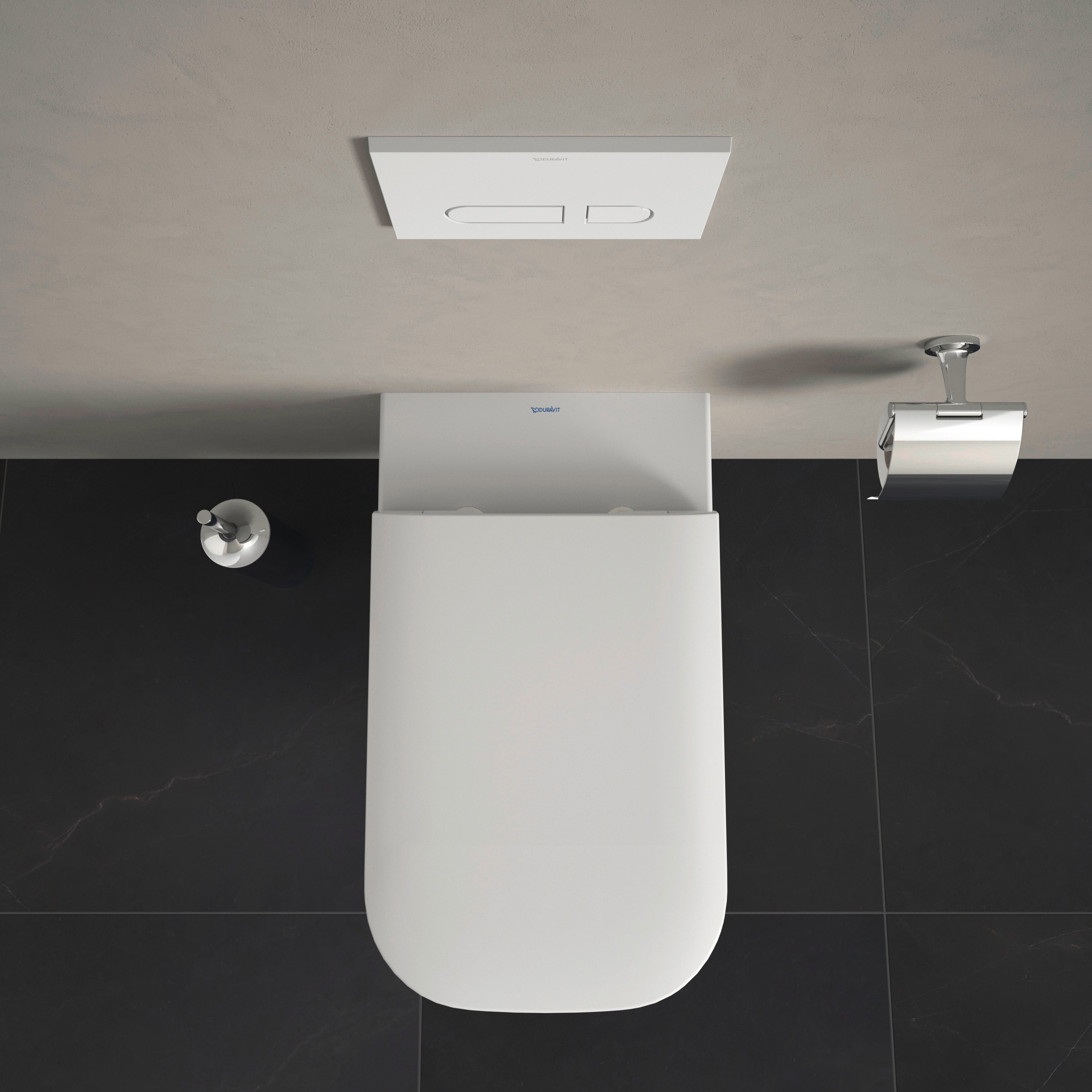 Happy D.2 Elongated Slow Close Toilet Seat in White