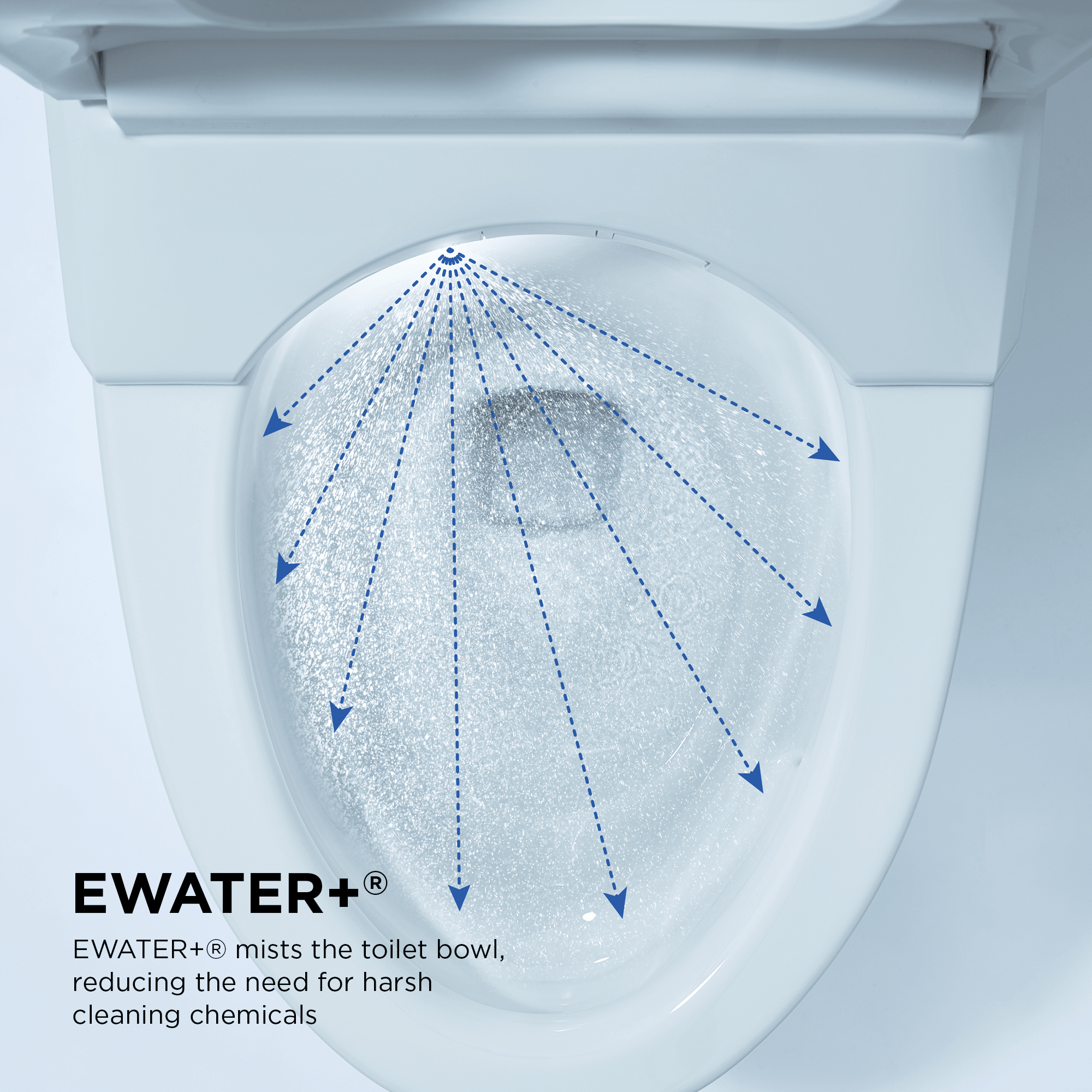 Alternate Image for TOTO NEOREST LS Dual Flush 1.0 or 0.8 GF Integrated Bidet Toilet, Cotton White with Nickel Trim, Vitreous China and Plastic, MS8732CUMFG#01N