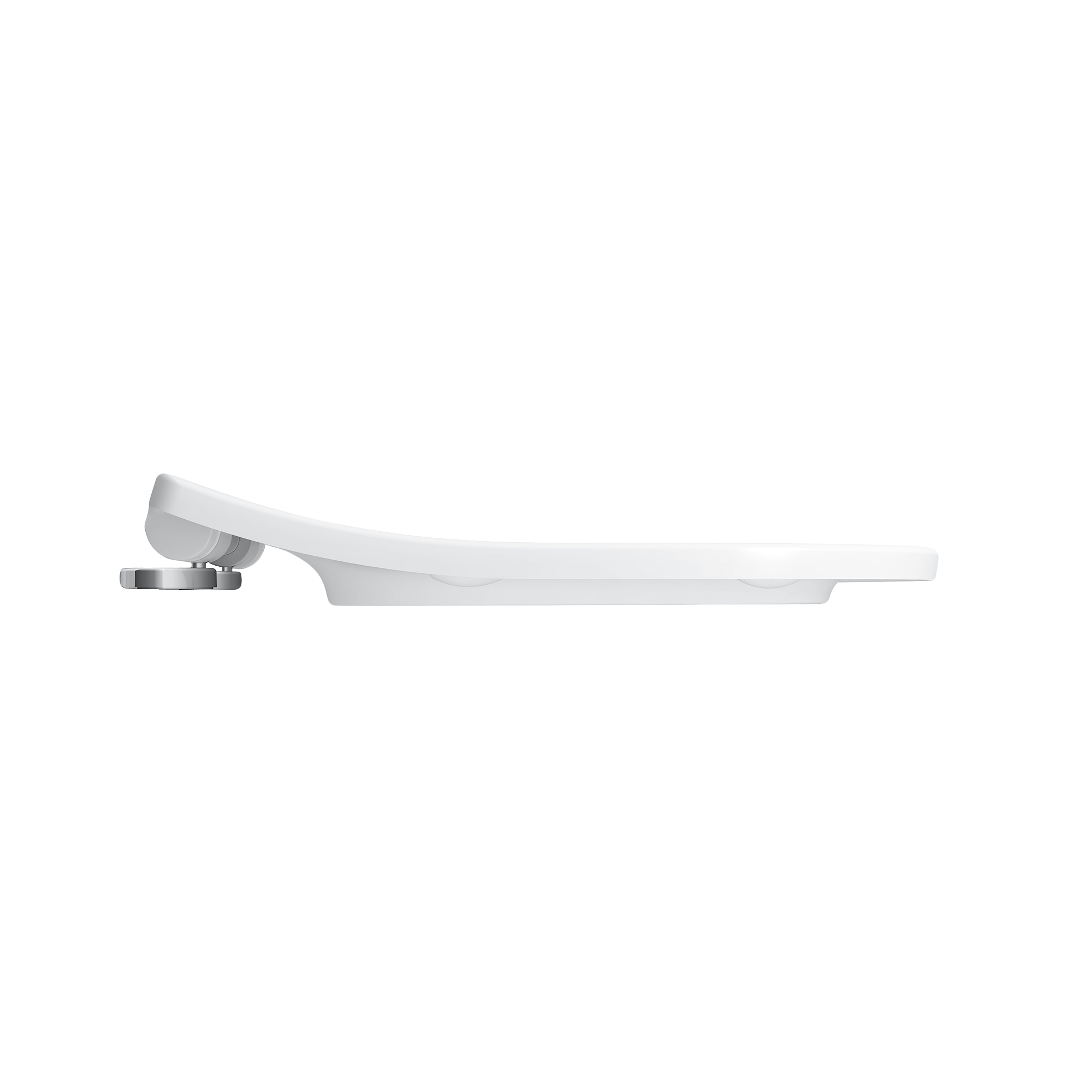 TOTO RP Compact SoftClose Non Slamming, Slow Close Elongated Toilet Seat and Lid, Cotton White, Plastic, SS227#01