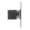 Alternate Image for ALFI brand AB9209-BN Brushed Nickel Modern Square 3 Way Shower Diverter, Brass