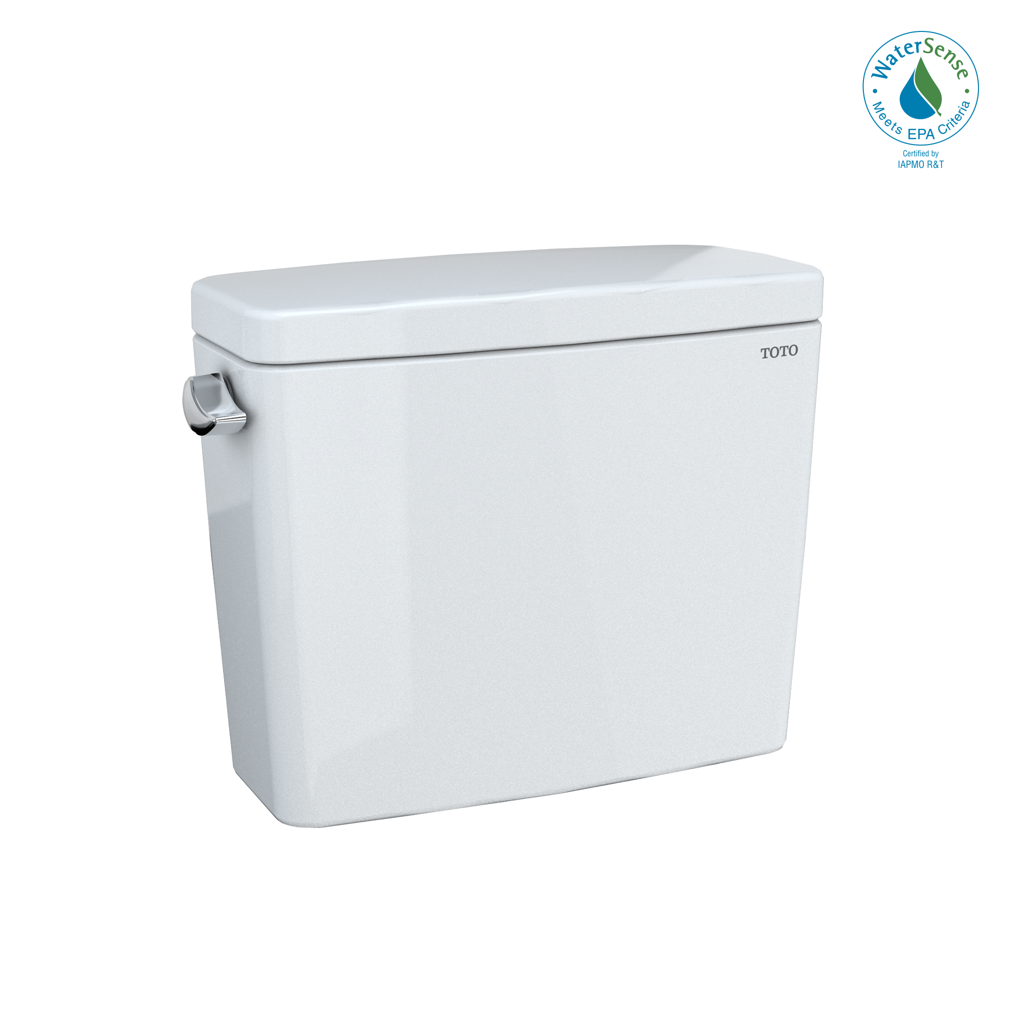 Alternate Image for TOTO Drake 1.28 GPF Toilet Tank with WASHLET+ Auto Flush Compatibility, Cotton White, Vitreous China, ST776EA#01