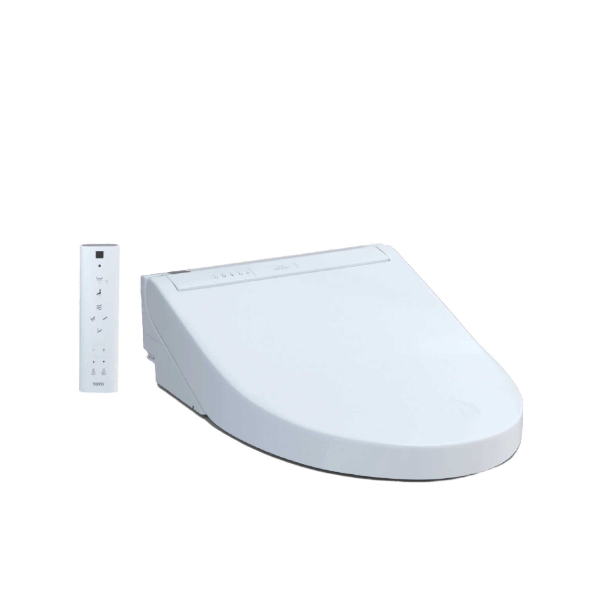 Alternate Image for TOTO WASHLET C5 Electronic Bidet Toilet Seat with PREMIST and EWATER+ Wand Cleaning, Elongated, Cotton White, Plastic, SW3084#01