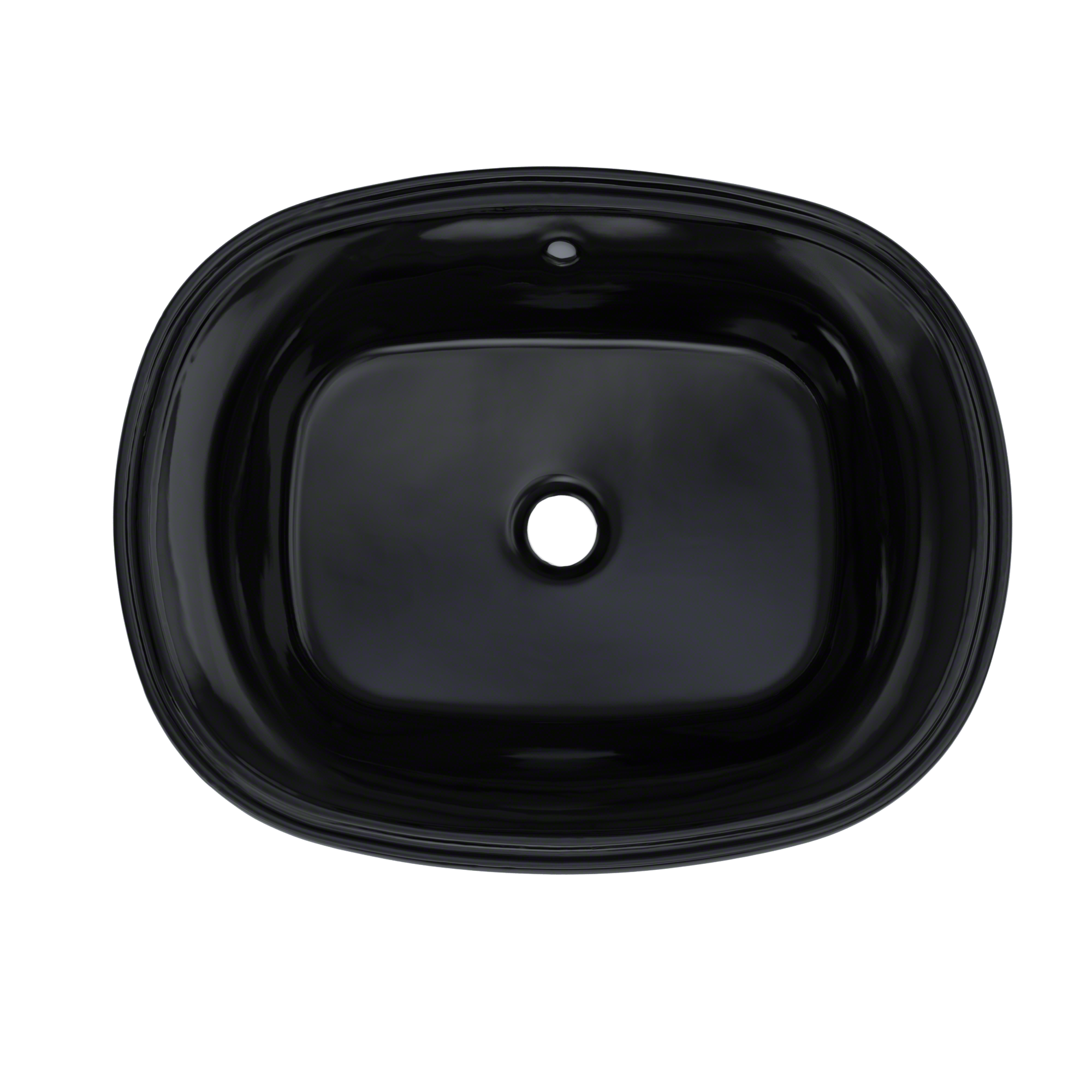 TOTO Maris 20-5/16" x 15-9/16" Oval Undermount Bathroom Sink, Ebony, Vitreous China, LT481#51