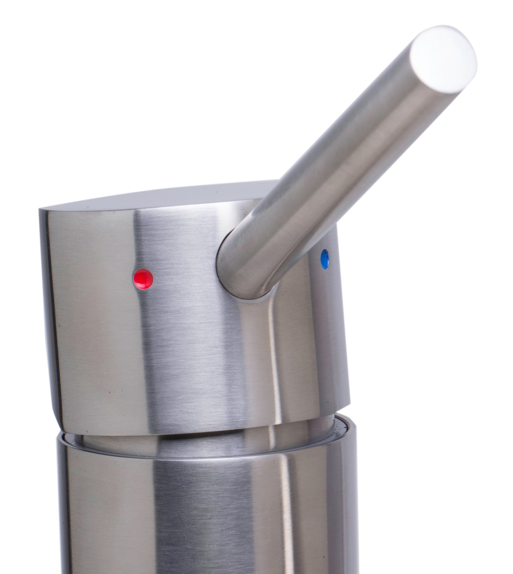 Alternate Image for ALFI Solid Brushed Stainless Steel Pull Out Single Hole Kitchen Faucet, AB2025-BSS